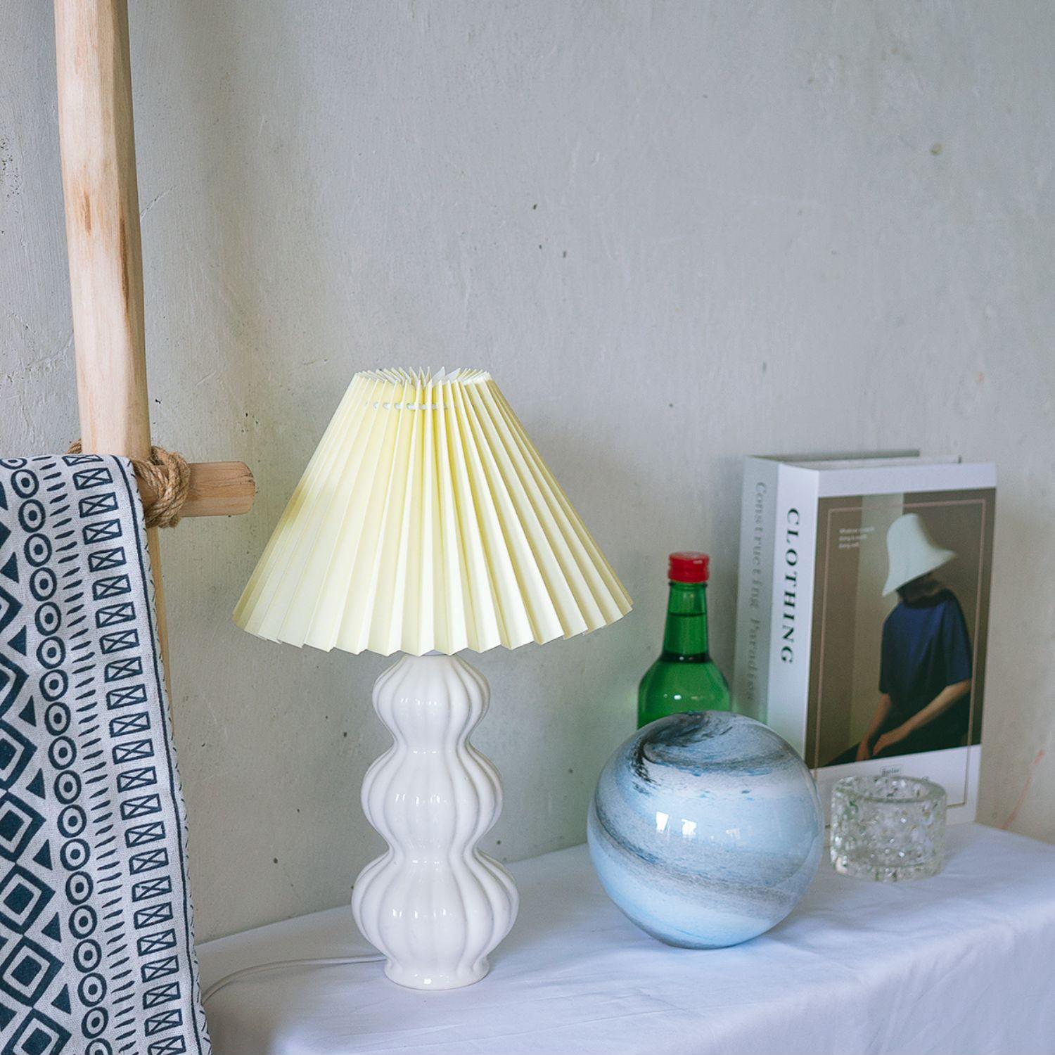 Serena Vintage Fabric Table lamp - Letslighting