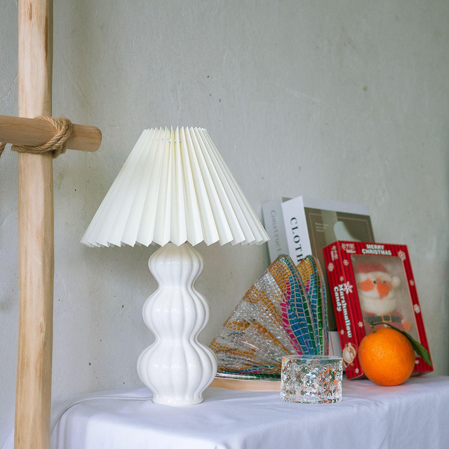 Serena Vintage Fabric Table lamp - Letslighting