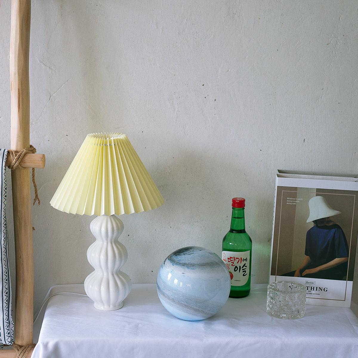 Serena Vintage Fabric Table lamp - Letslighting