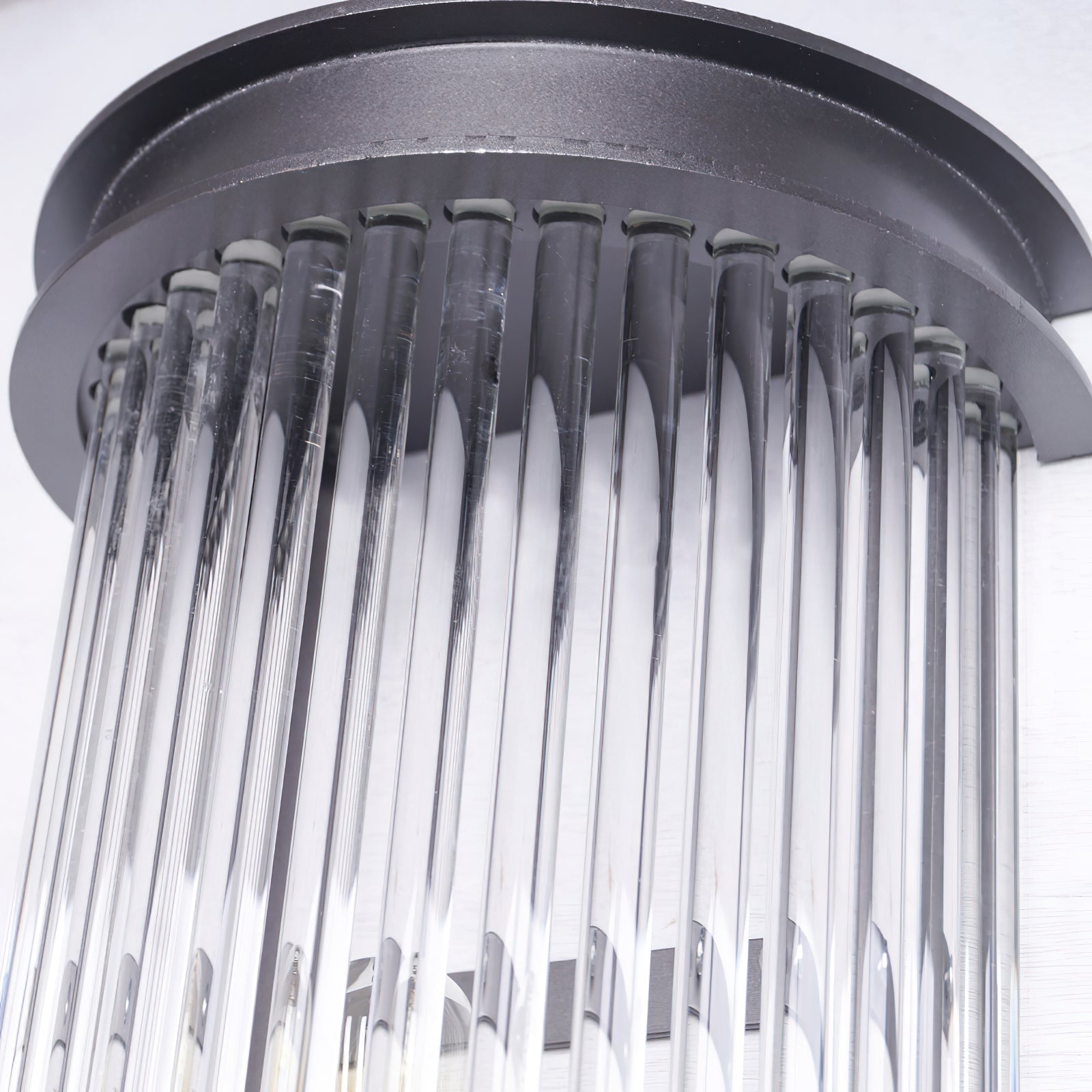 Armarila Vintage Industrial Crystal Wall Lamp - Letslighting