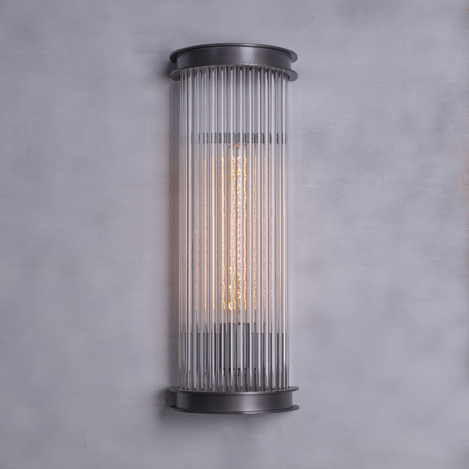 Armarila Vintage Industrial Crystal Wall Lamp - Letslighting