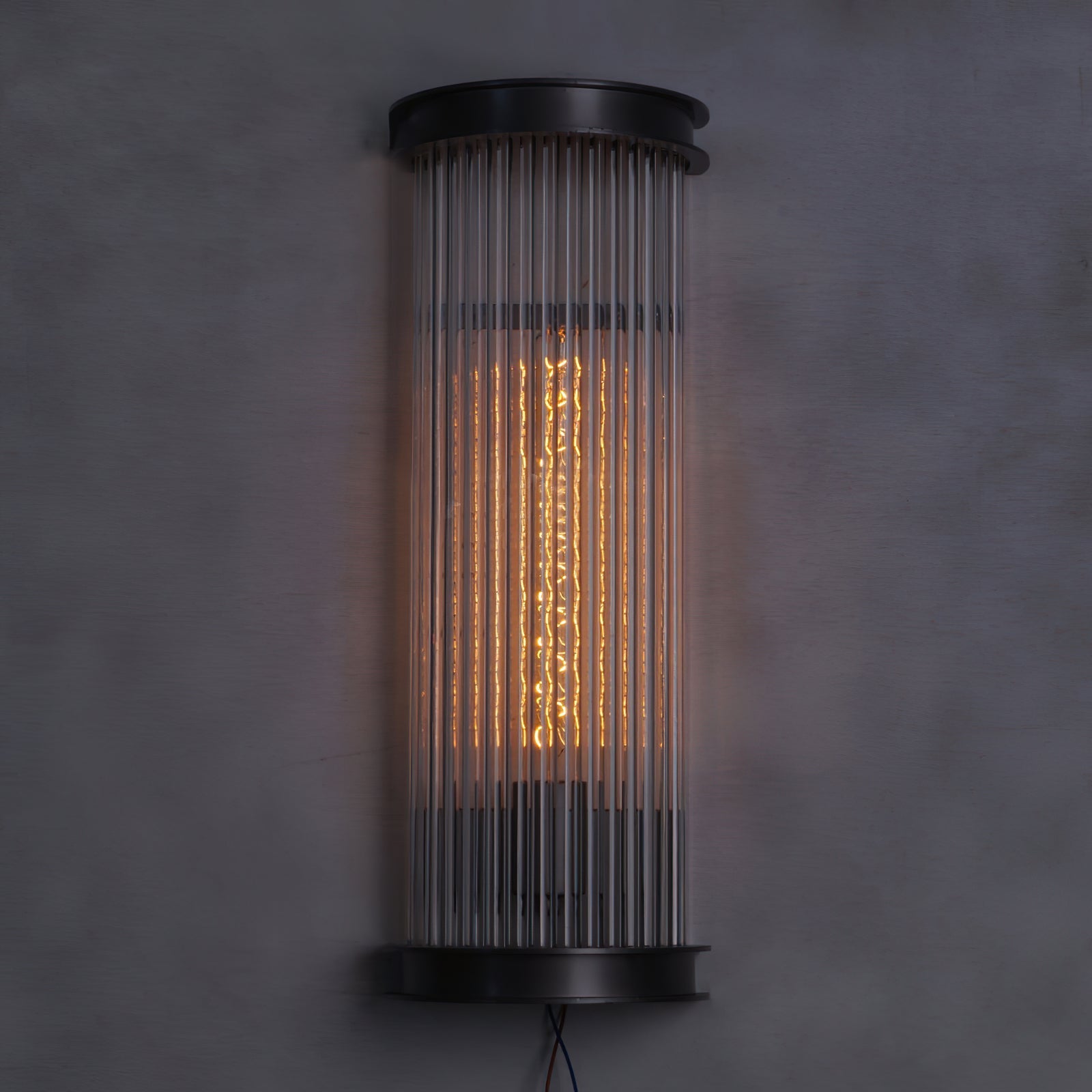 Armarila Vintage Industrial Crystal Wall Lamp - Letslighting