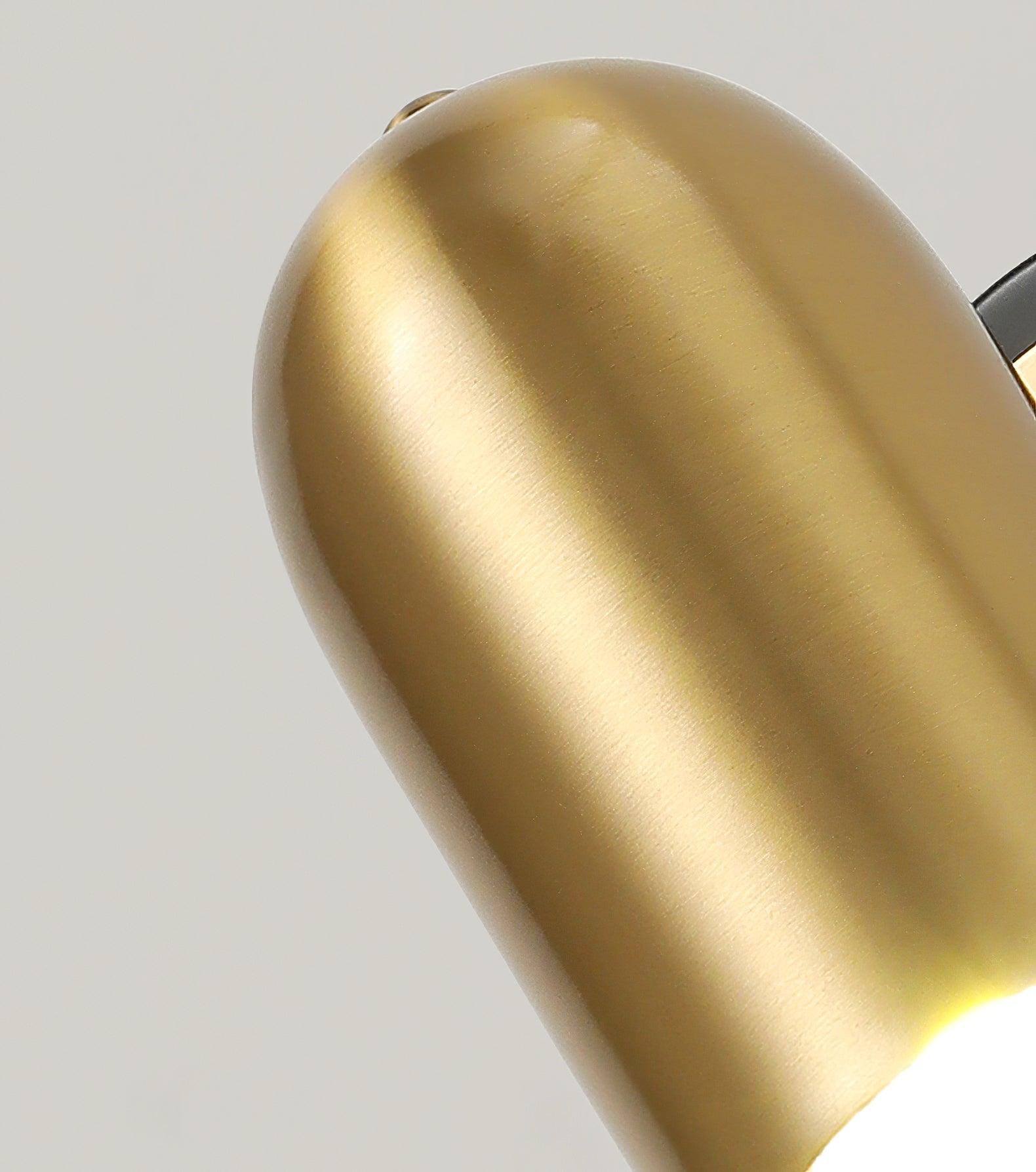 Fighter Modern Minimalist Gold Wall Lamp - Letslighting