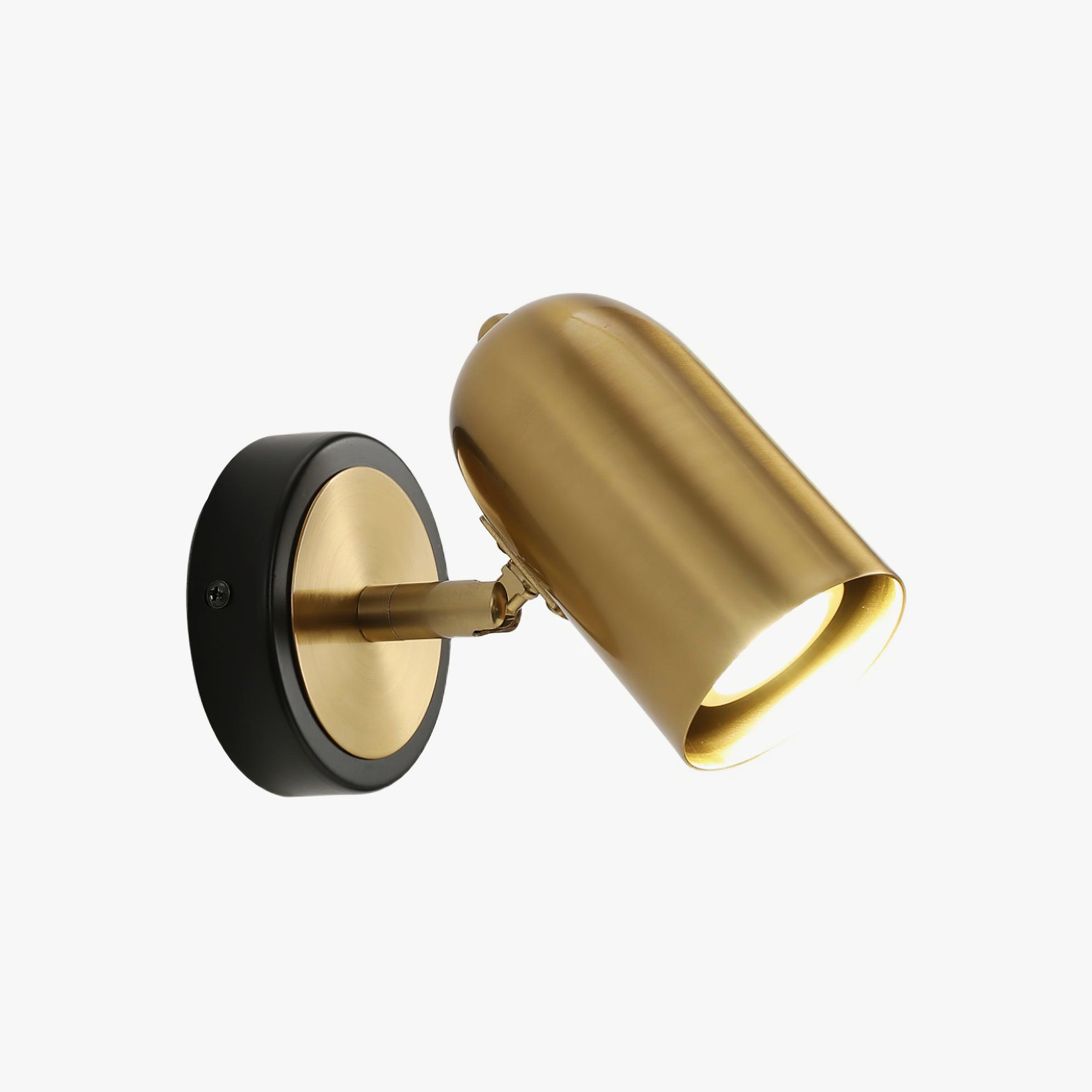 Fighter Modern Minimalist Gold Wall Lamp - Letslighting