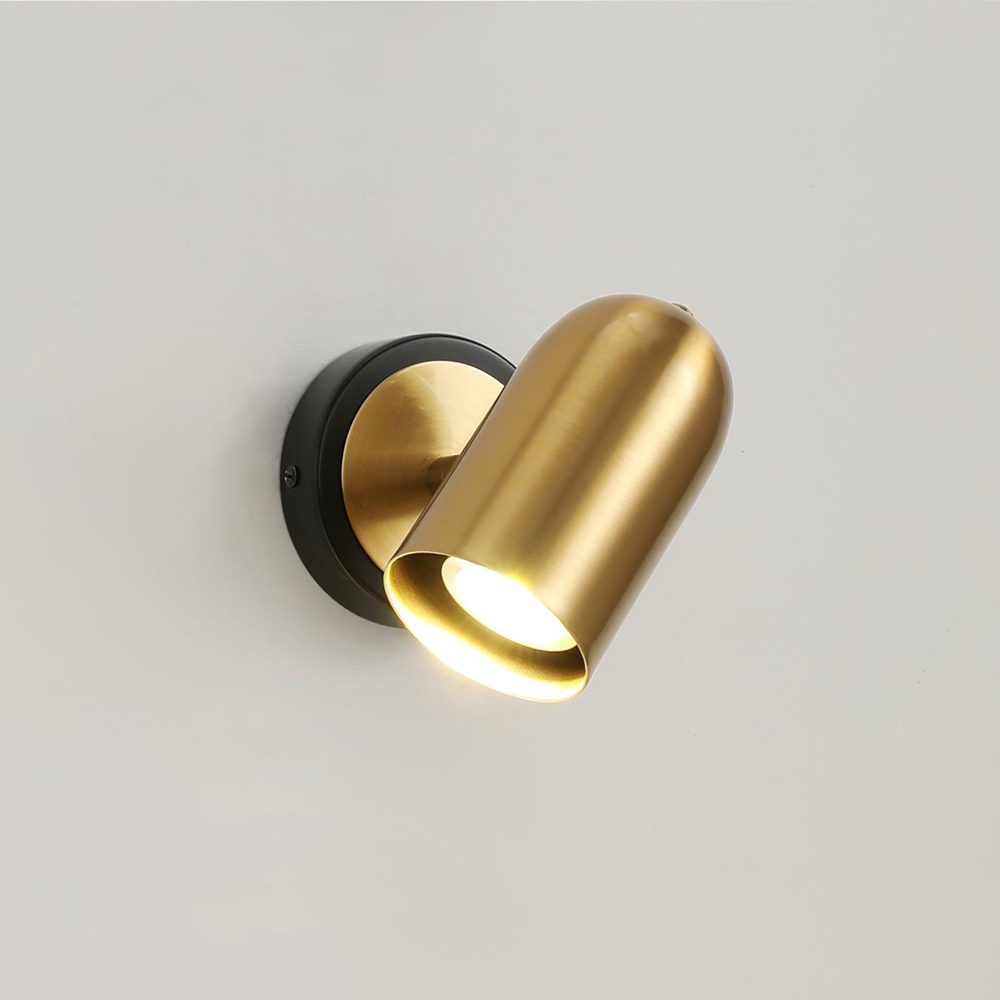 Fighter Modern Minimalist Gold Wall Lamp - Letslighting