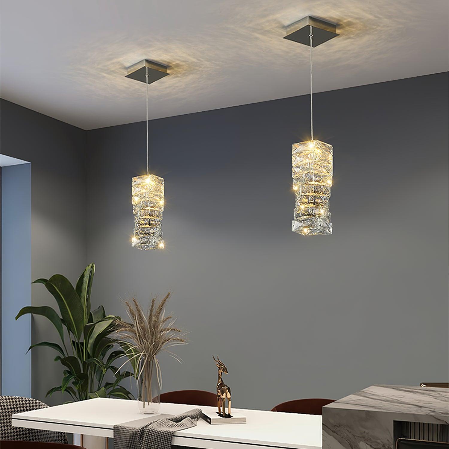 Crysta Luxury Crystal Pendant Lamp - Letslighting