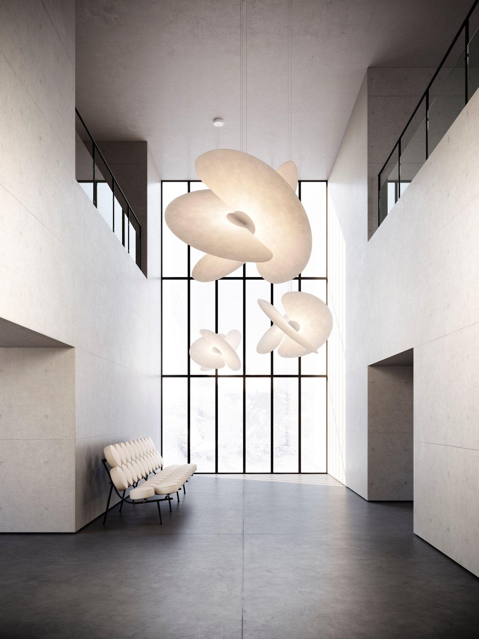 Whirl Modern Fabric Pendant Lamp - Letslighting