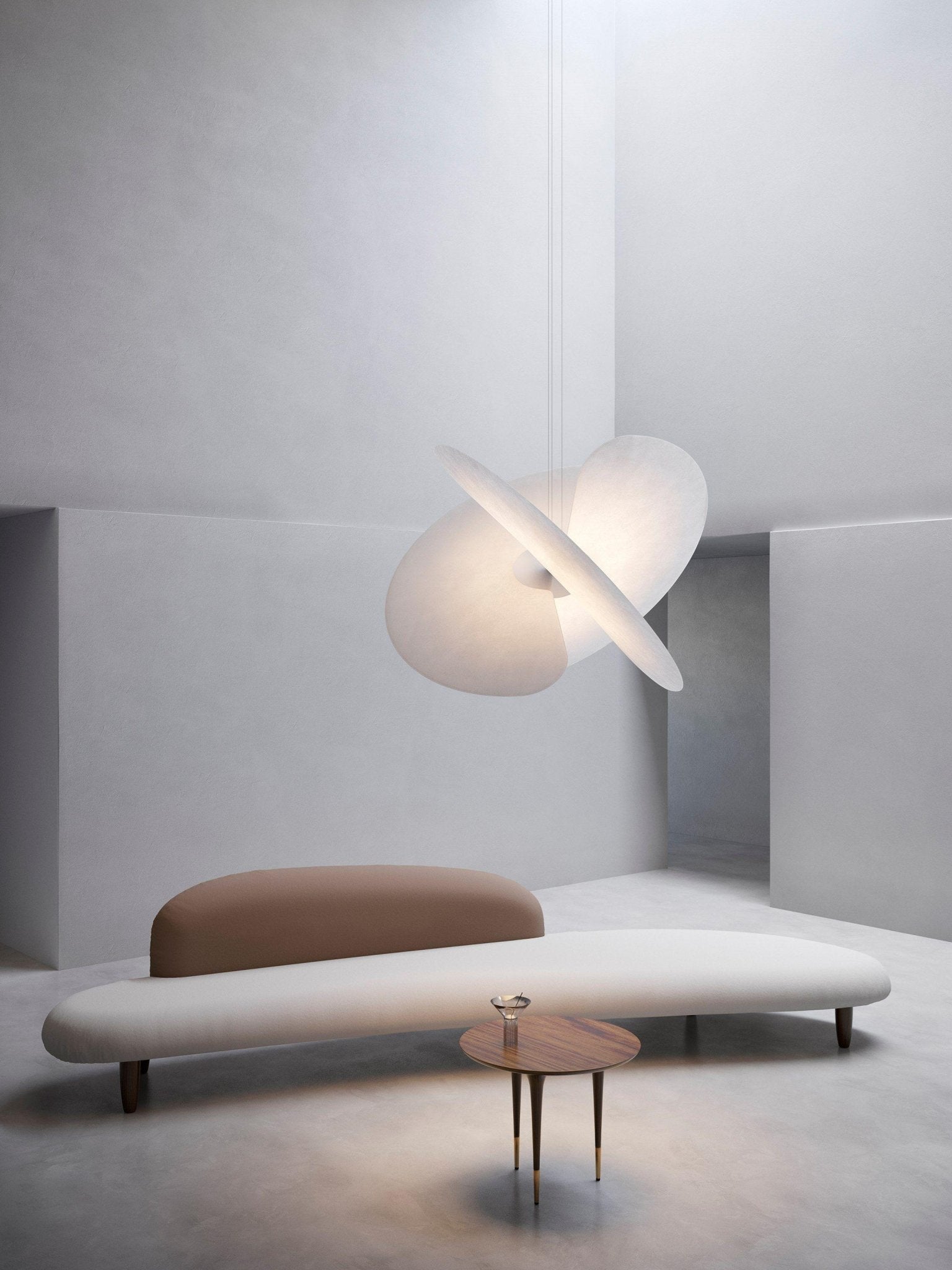 Whirl Modern Fabric Pendant Lamp - Letslighting