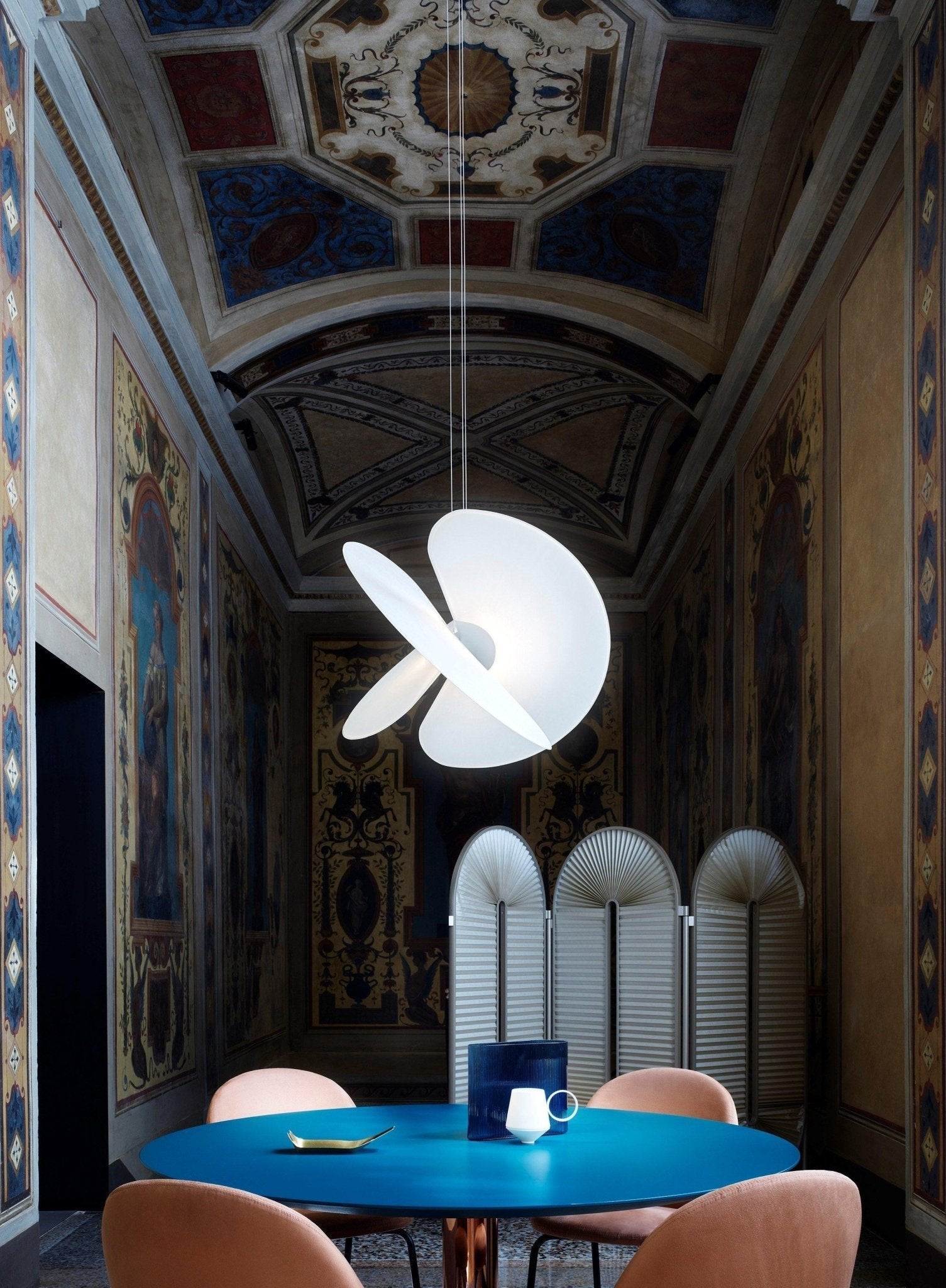 Whirl Modern Fabric Pendant Lamp - Letslighting