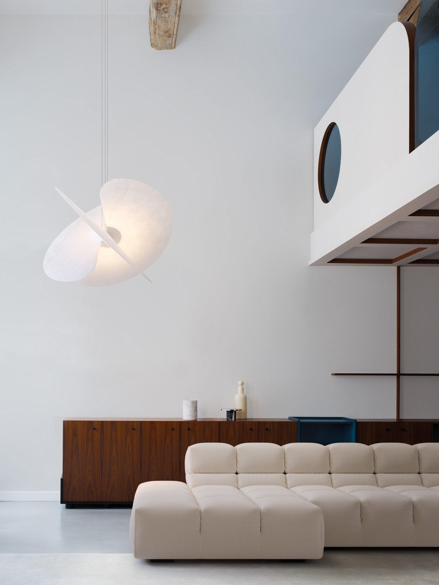 Whirl Modern Fabric Pendant Lamp - Letslighting