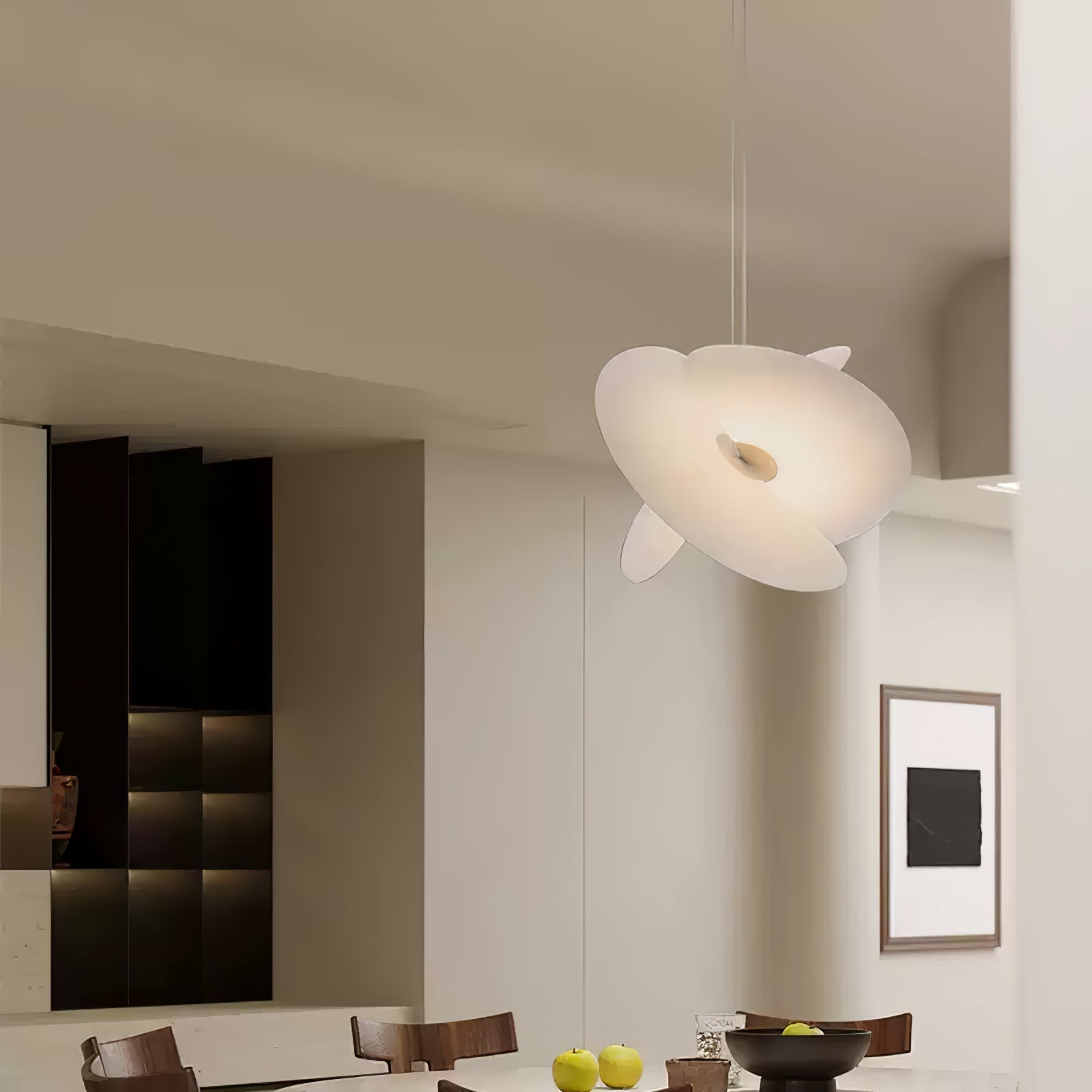 Whirl Modern Fabric Pendant Lamp - Letslighting