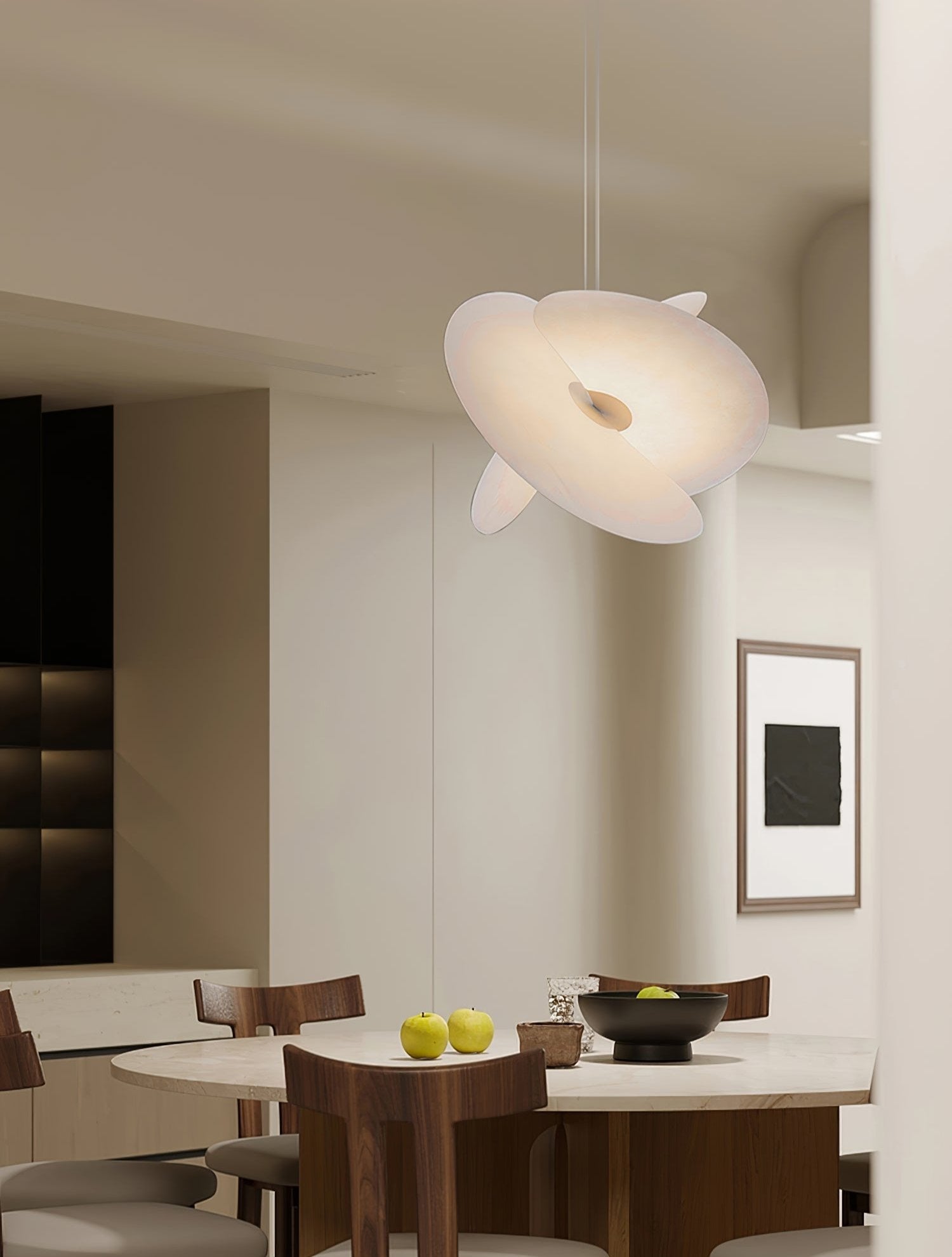 Whirl Modern Fabric Pendant Lamp - Letslighting