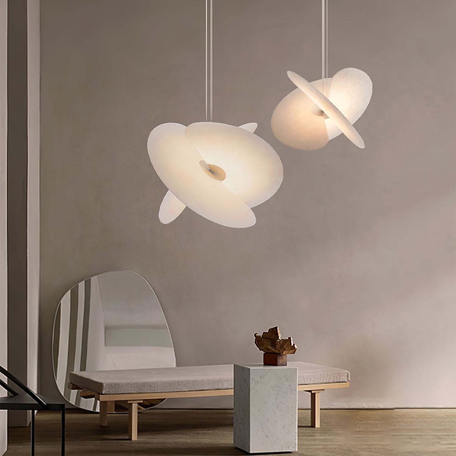 Whirl Modern Fabric Pendant Lamp - Letslighting