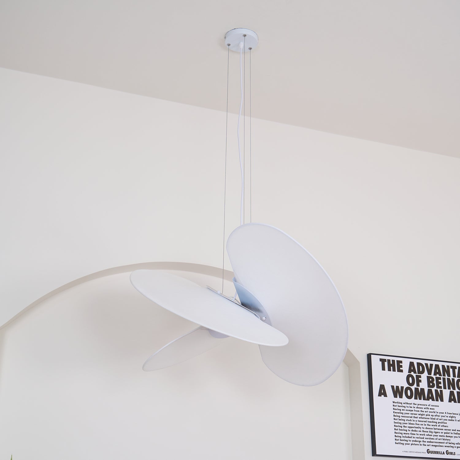 Whirl Modern Fabric Pendant Lamp - Letslighting