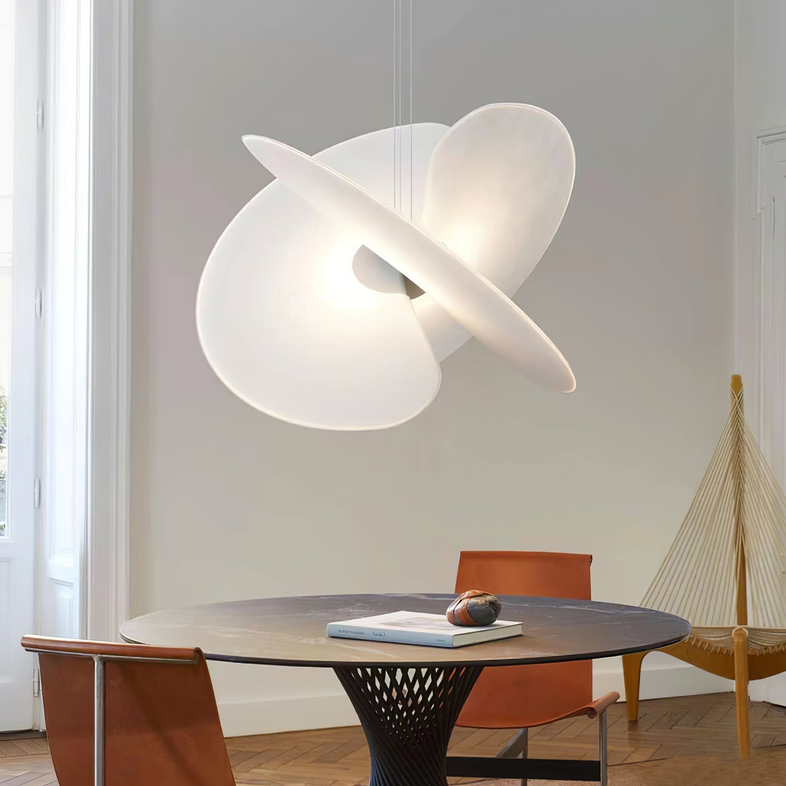 Whirl Modern Fabric Pendant Lamp - Letslighting
