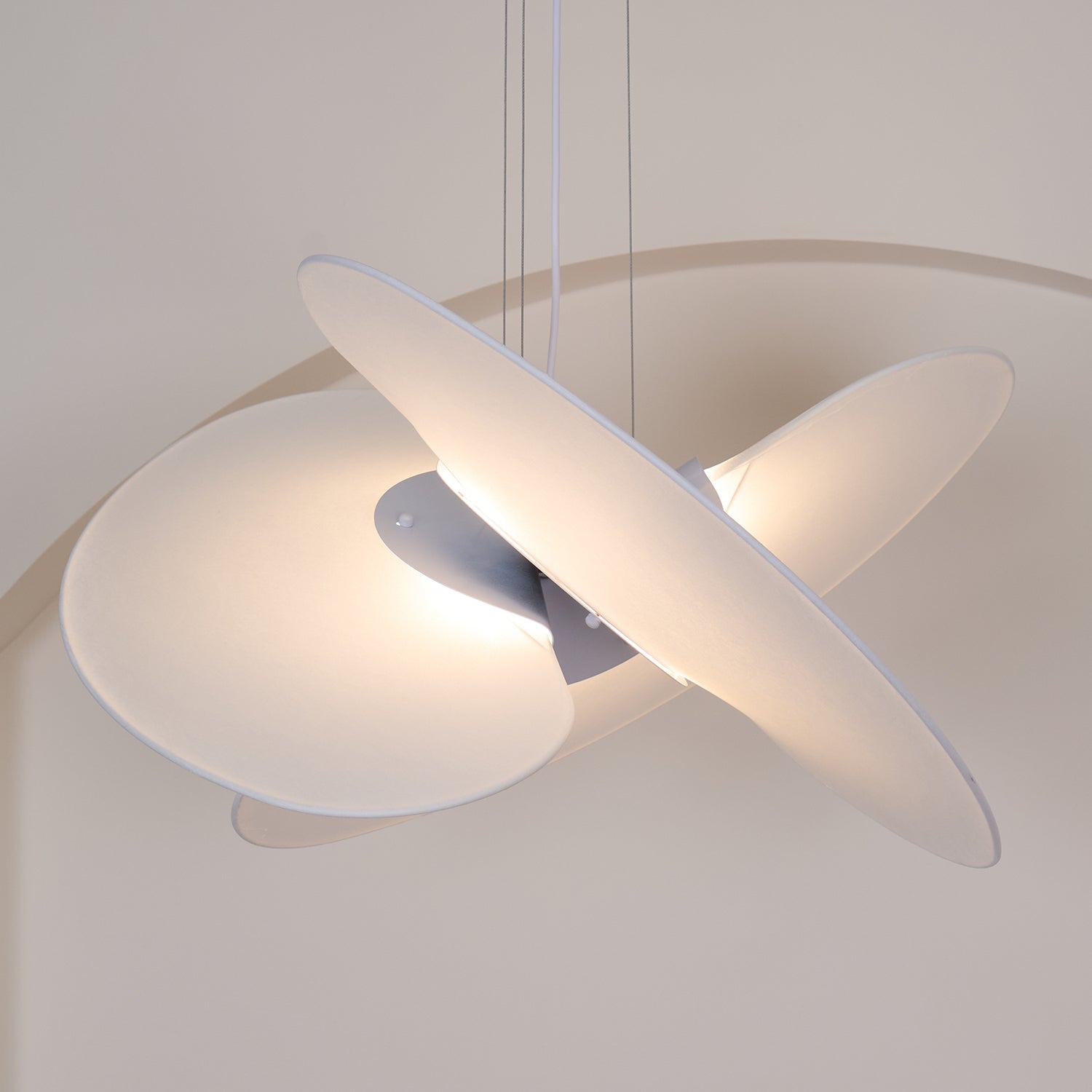 Whirl Modern Fabric Pendant Lamp - Letslighting