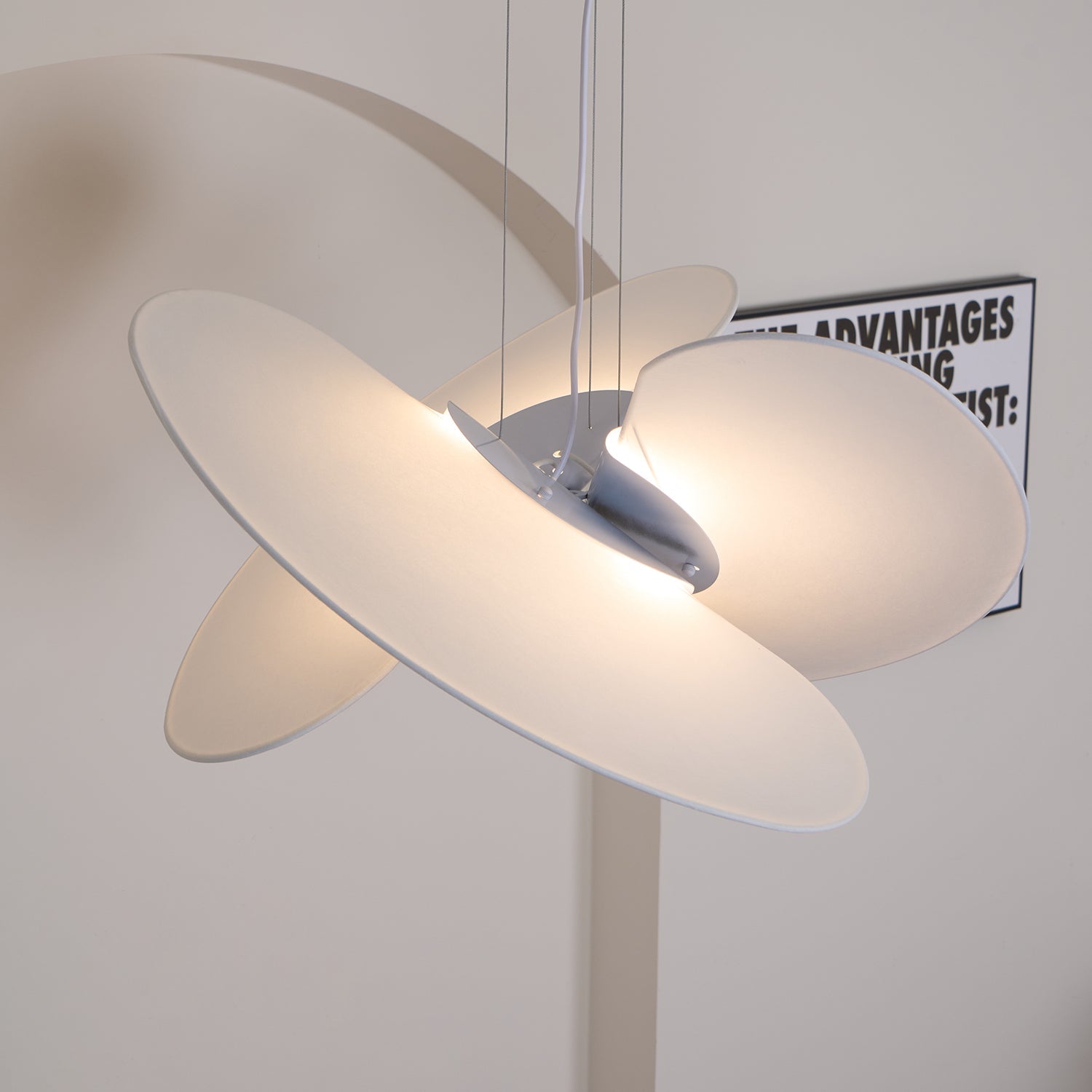 Whirl Modern Fabric Pendant Lamp - Letslighting