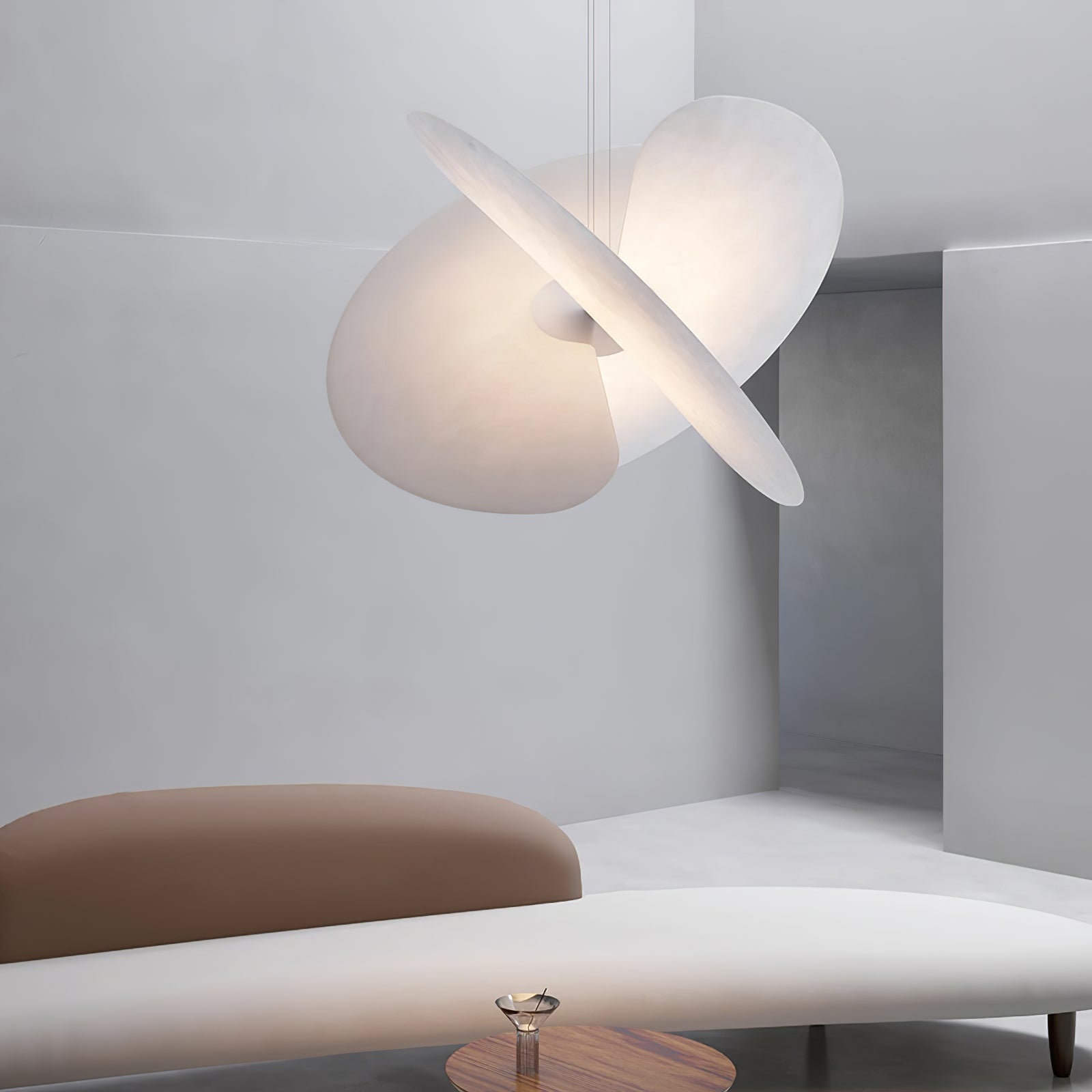 Whirl Modern Fabric Pendant Lamp - Letslighting