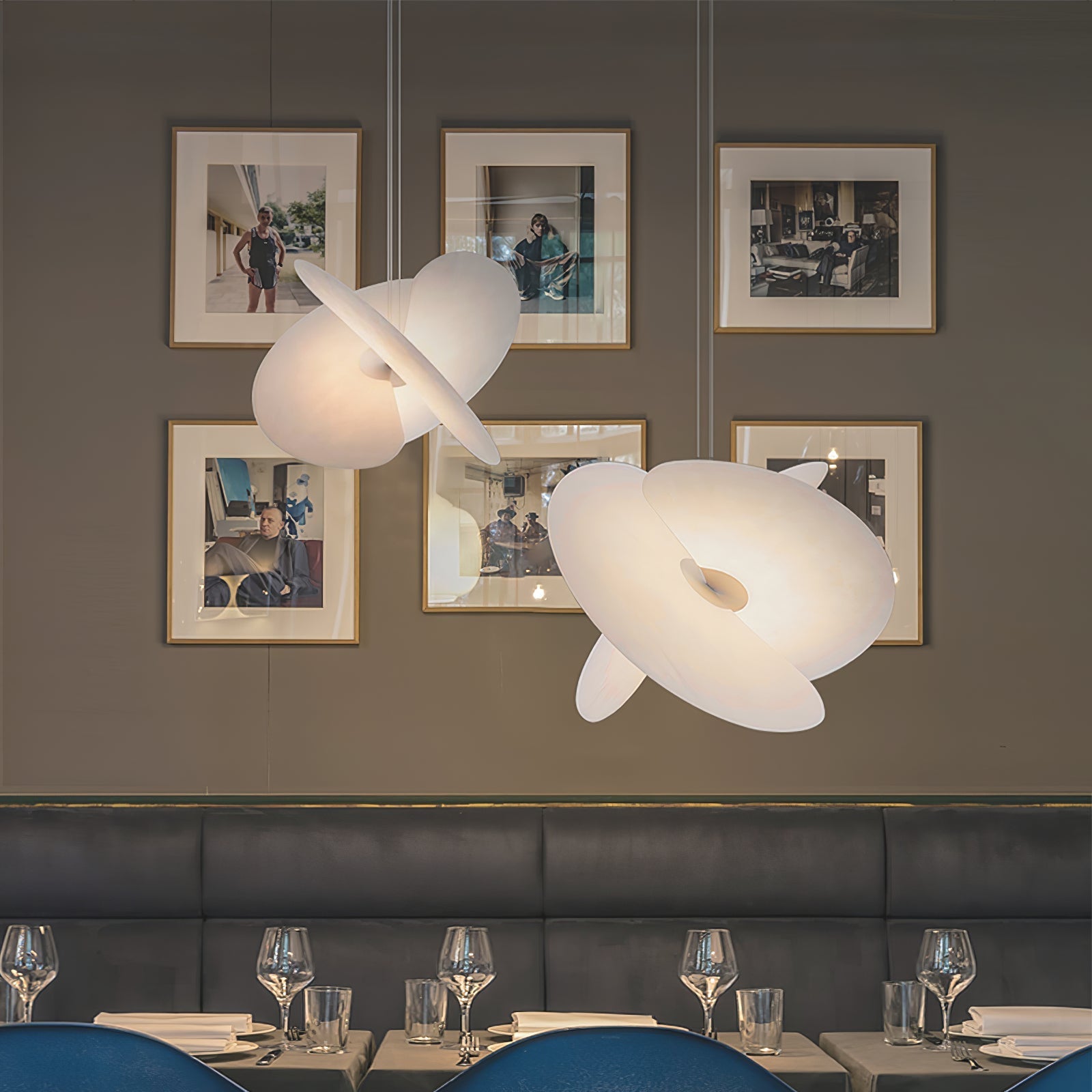 Whirl Modern Fabric Pendant Lamp - Letslighting