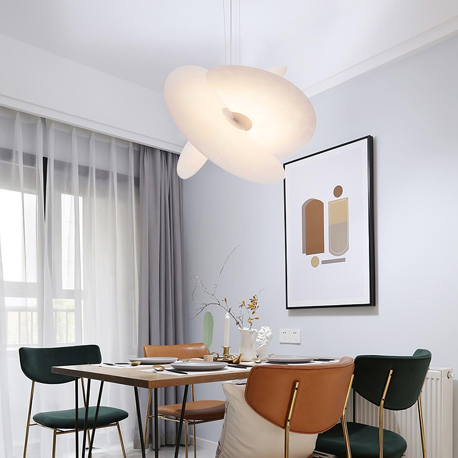 Whirl Modern Fabric Pendant Lamp - Letslighting