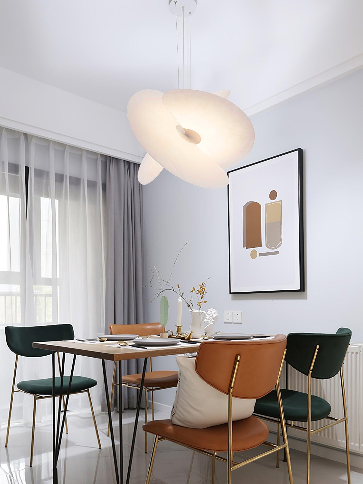 Whirl Modern Fabric Pendant Lamp - Letslighting