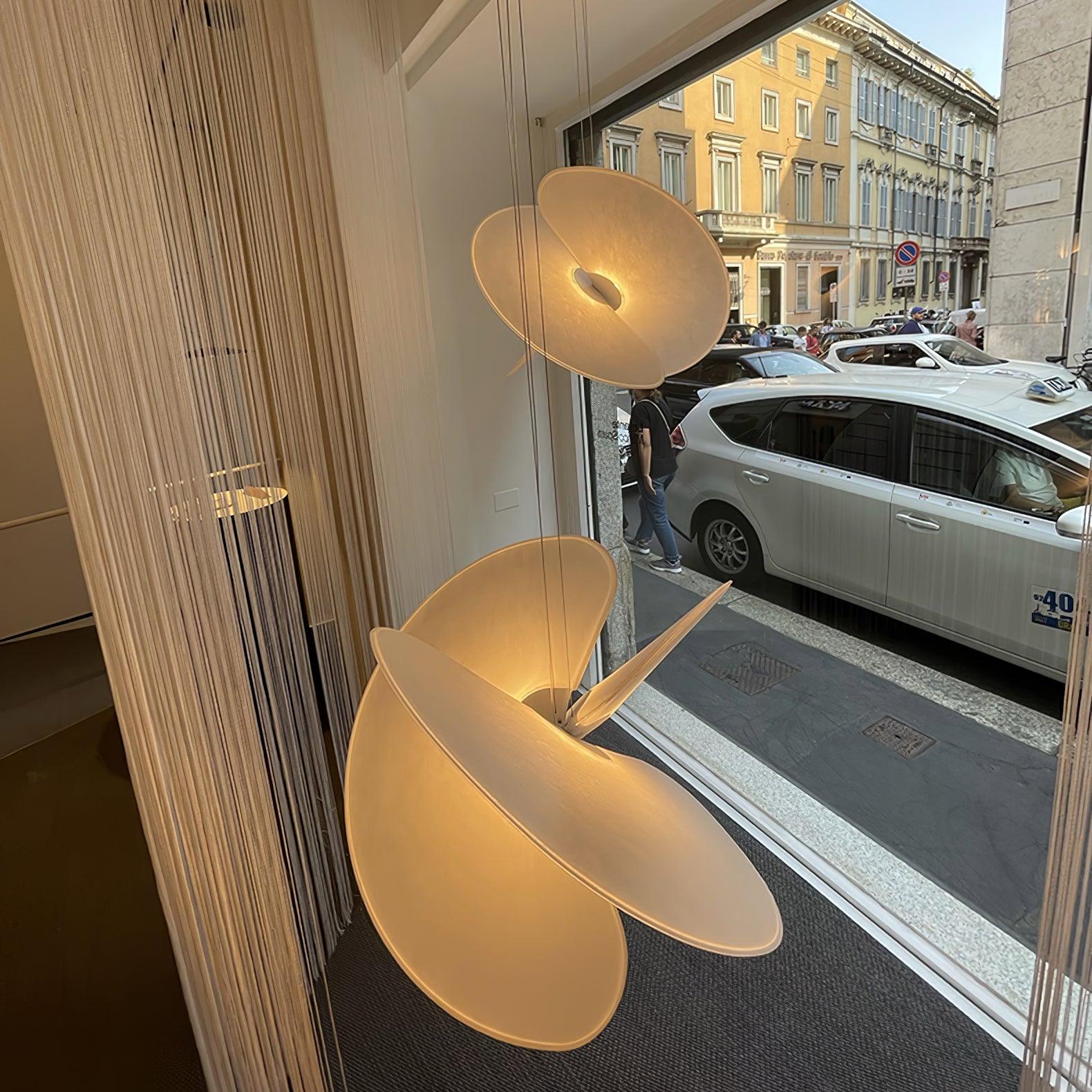 Whirl Modern Fabric Pendant Lamp - Letslighting