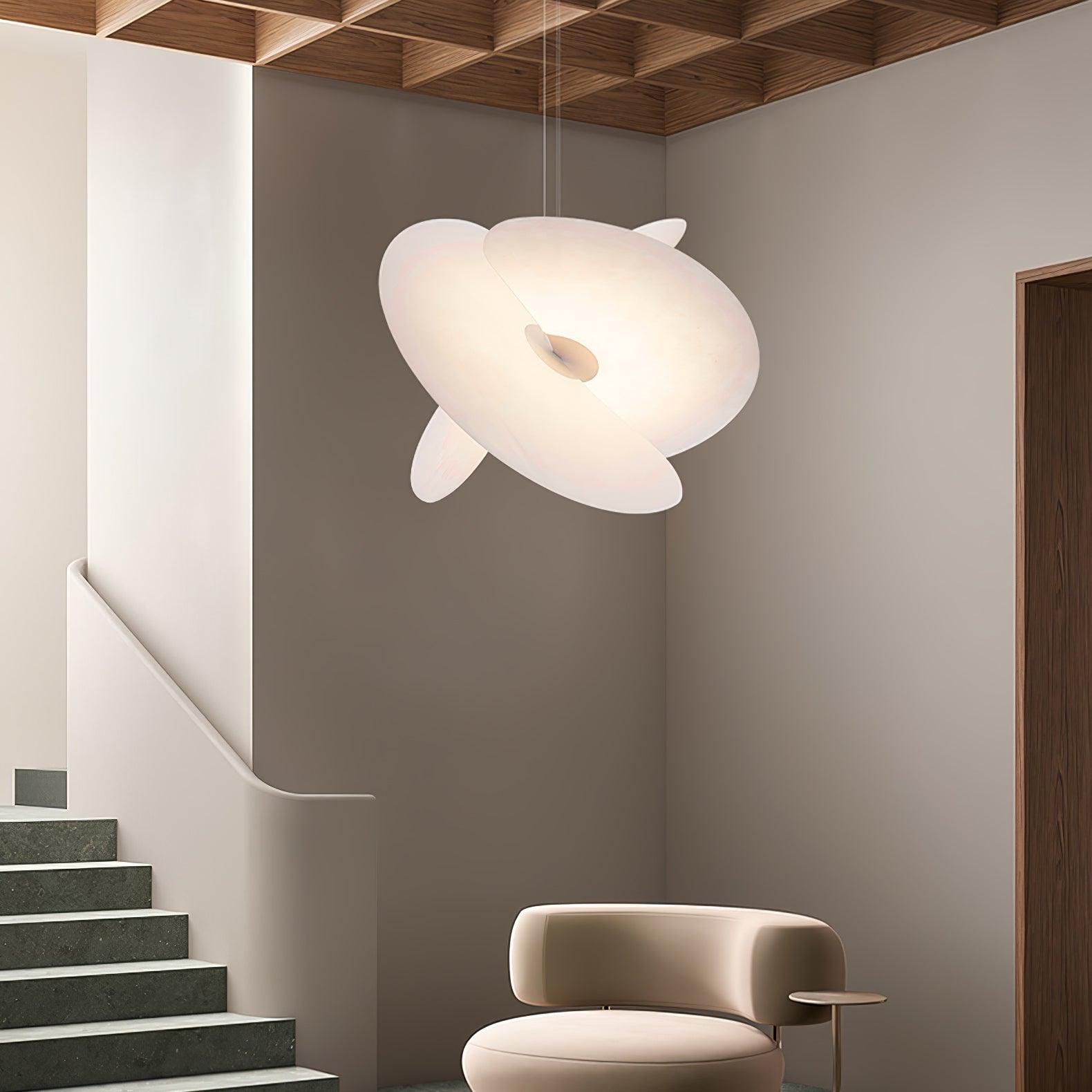 Whirl Modern Fabric Pendant Lamp - Letslighting