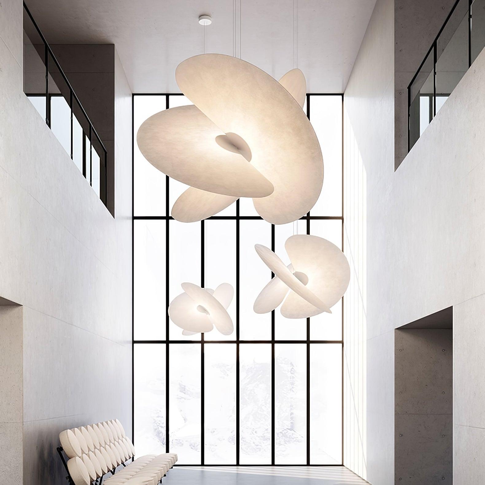 Whirl Modern Fabric Pendant Lamp - Letslighting