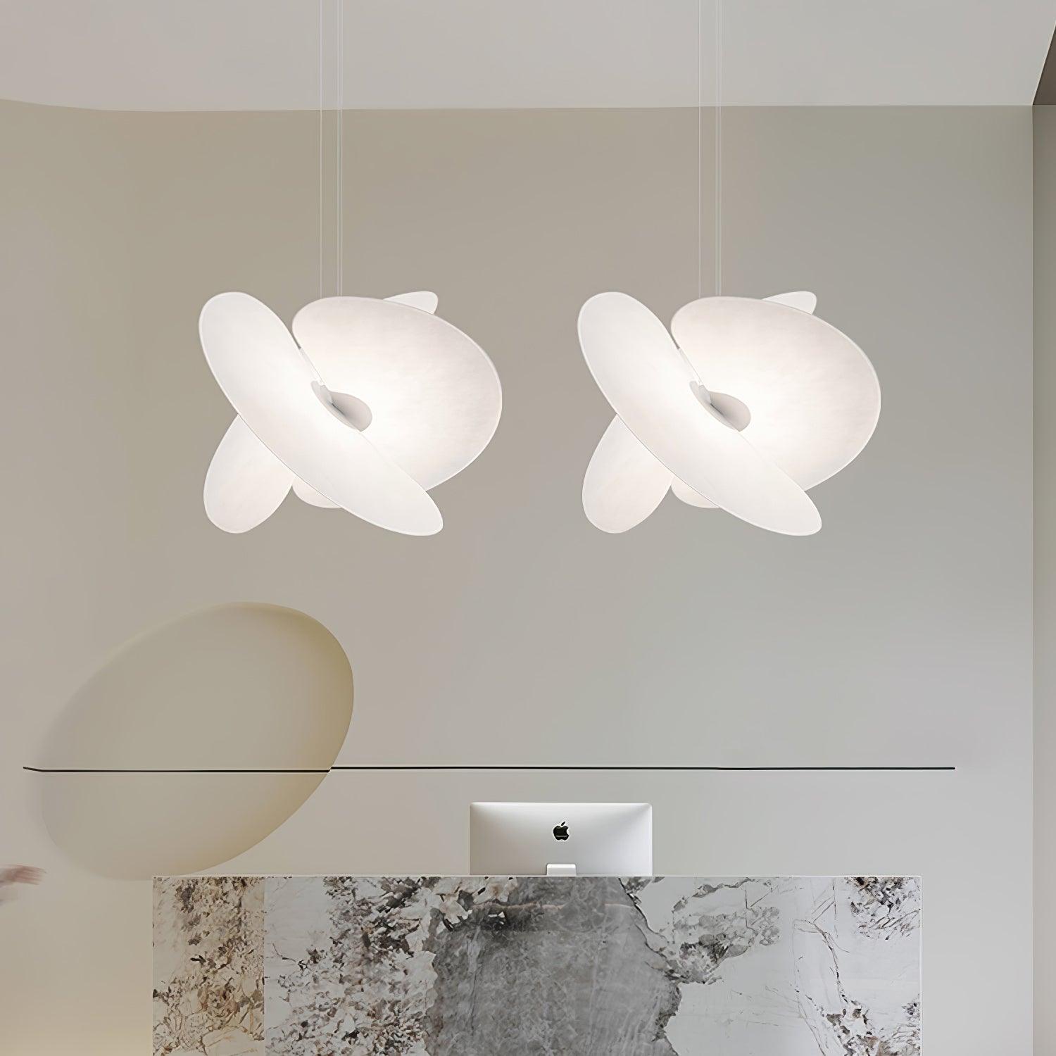Whirl Modern Fabric Pendant Lamp - Letslighting