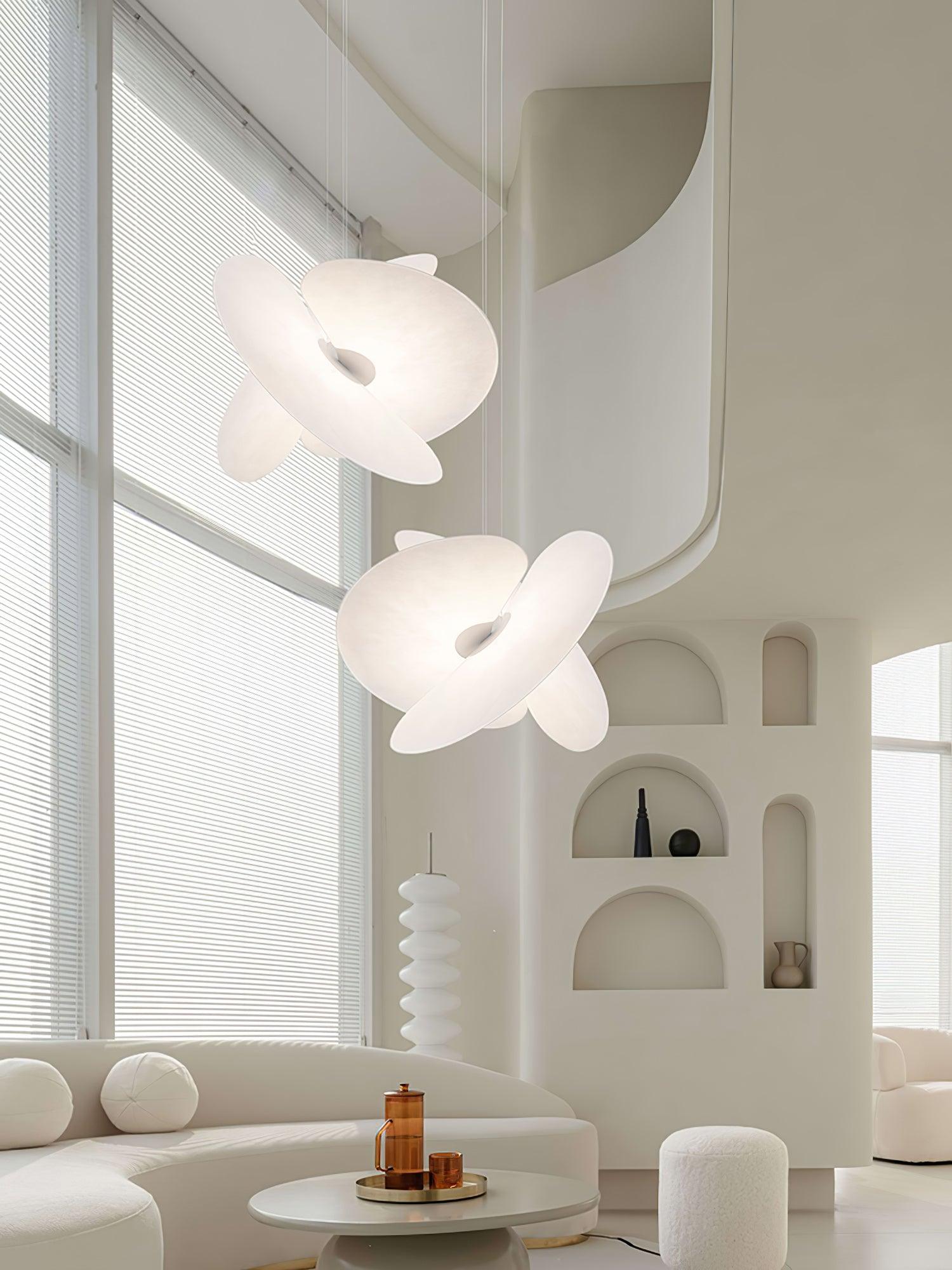 Whirl Modern Fabric Pendant Lamp - Letslighting