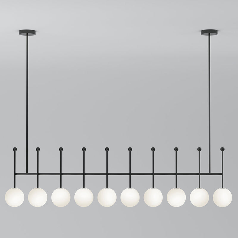 Vavele Vintage Industrial Straight Glass Pendant Lamp - Letslighting
