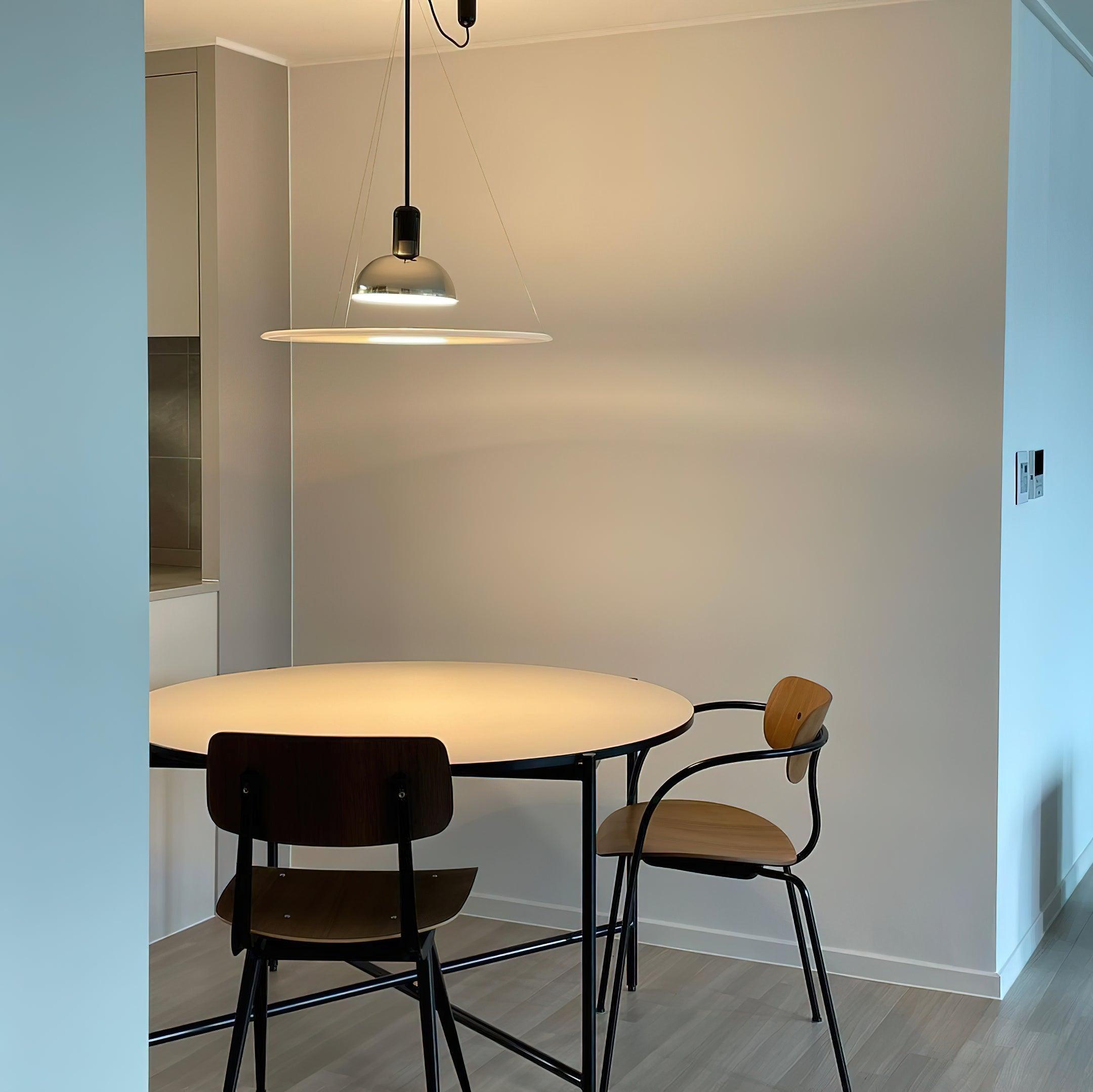 Coley Pendant Lamp Disc Shade Modern Dining Room - Letslighting