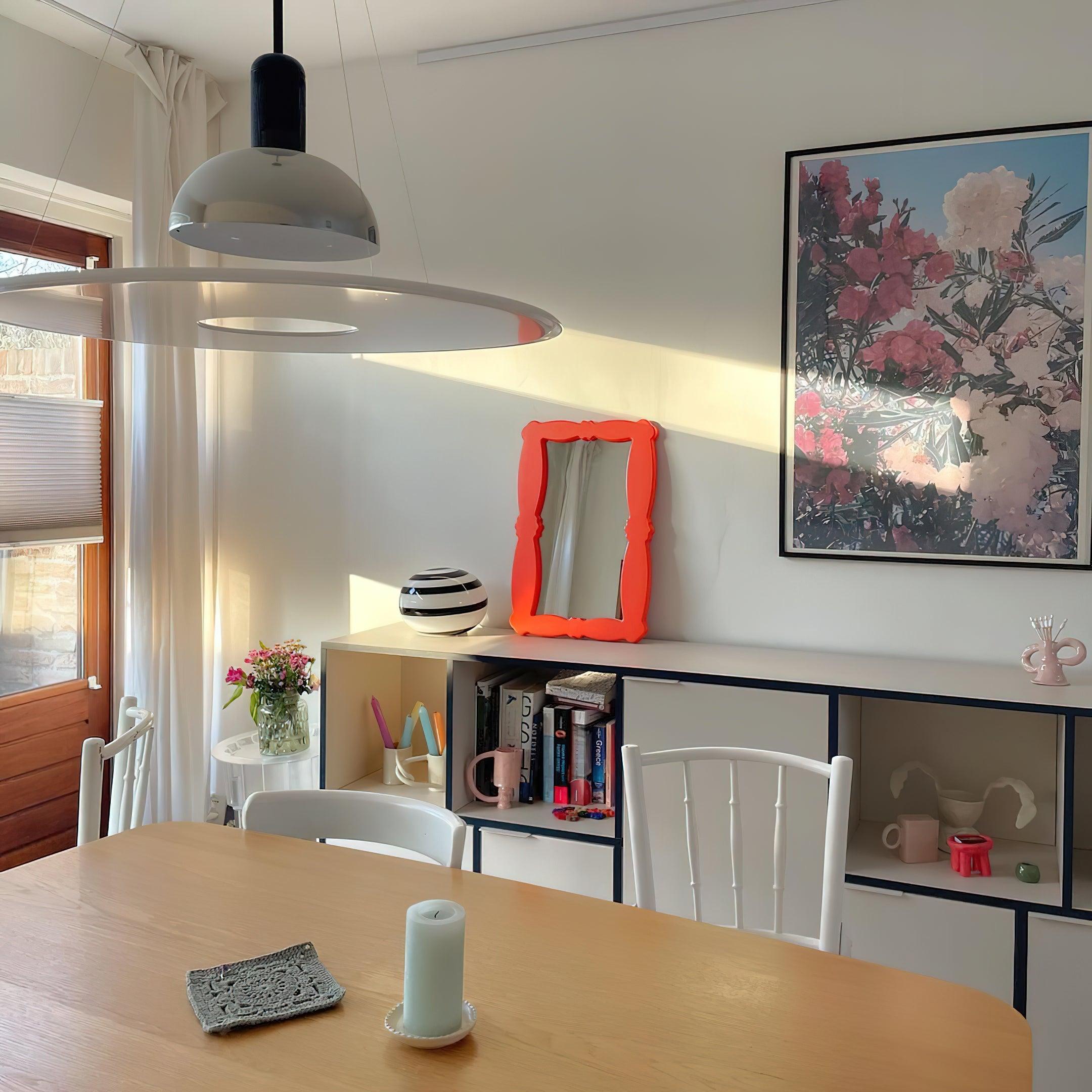 Coley Pendant Lamp Disc Shade Modern Dining Room - Letslighting