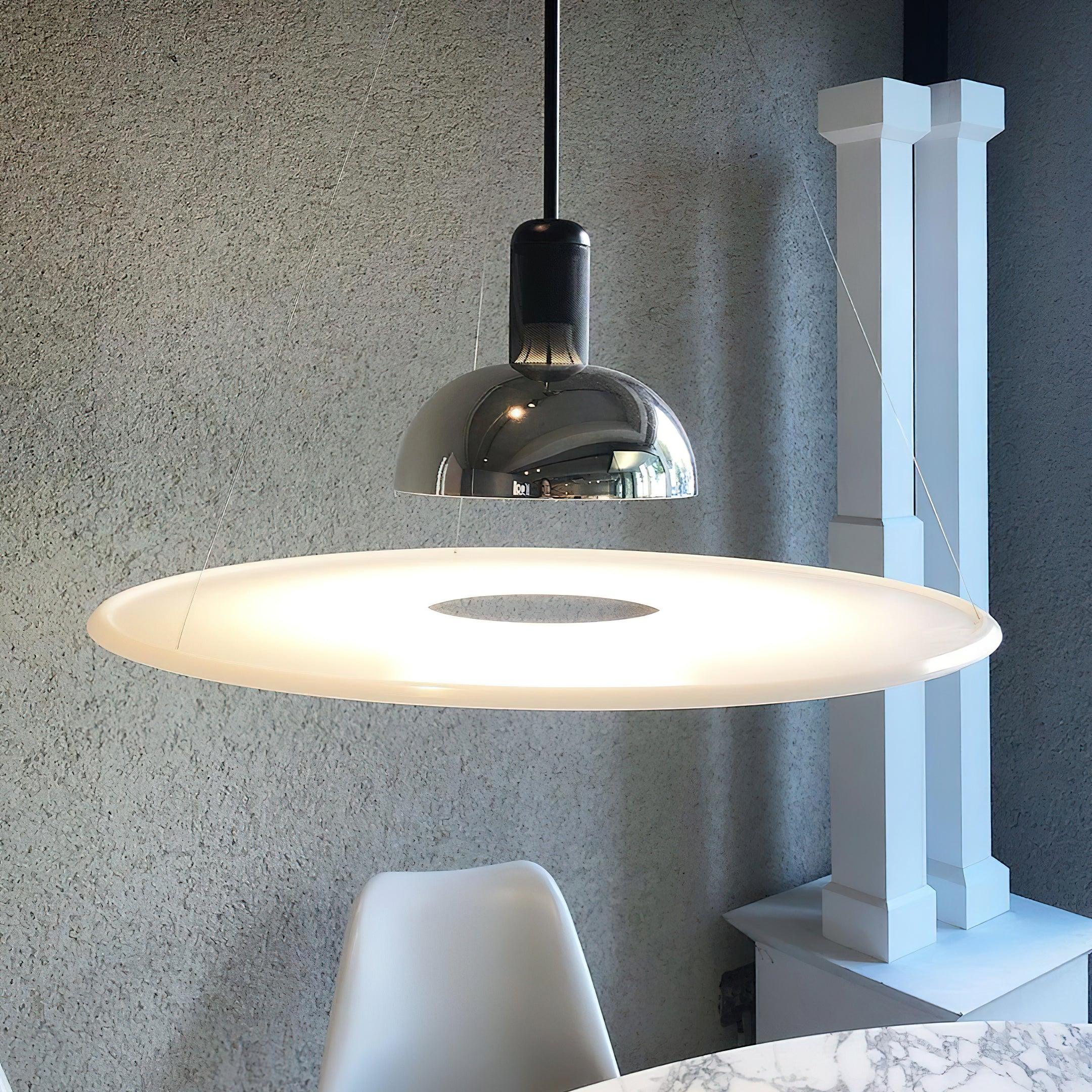 Coley Pendant Lamp Disc Shade Modern Dining Room - Letslighting