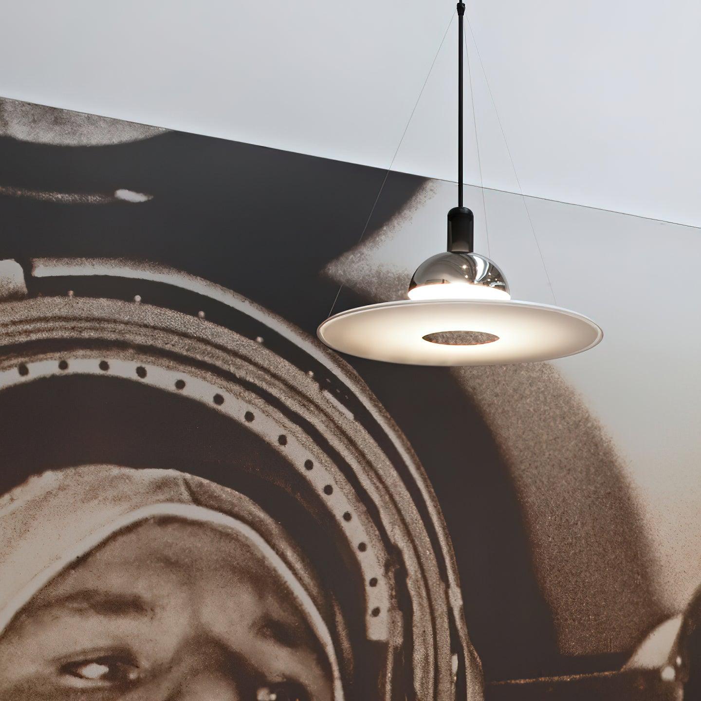 Coley Pendant Lamp Disc Shade Modern Dining Room - Letslighting