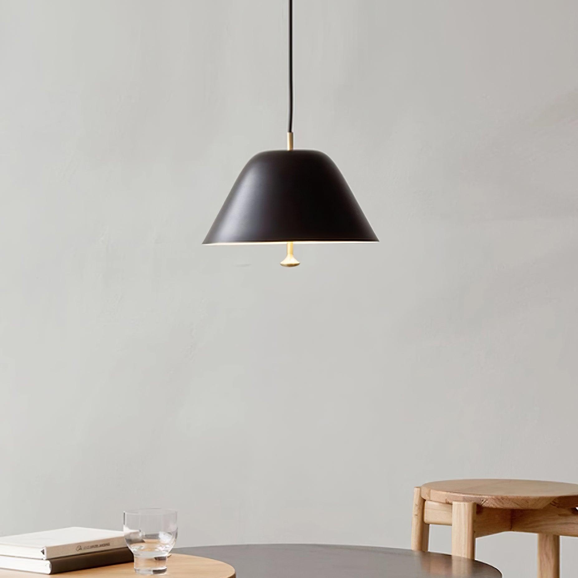 Pendant Lamp Modern Shade in Green and White Minimalist - Letslighting