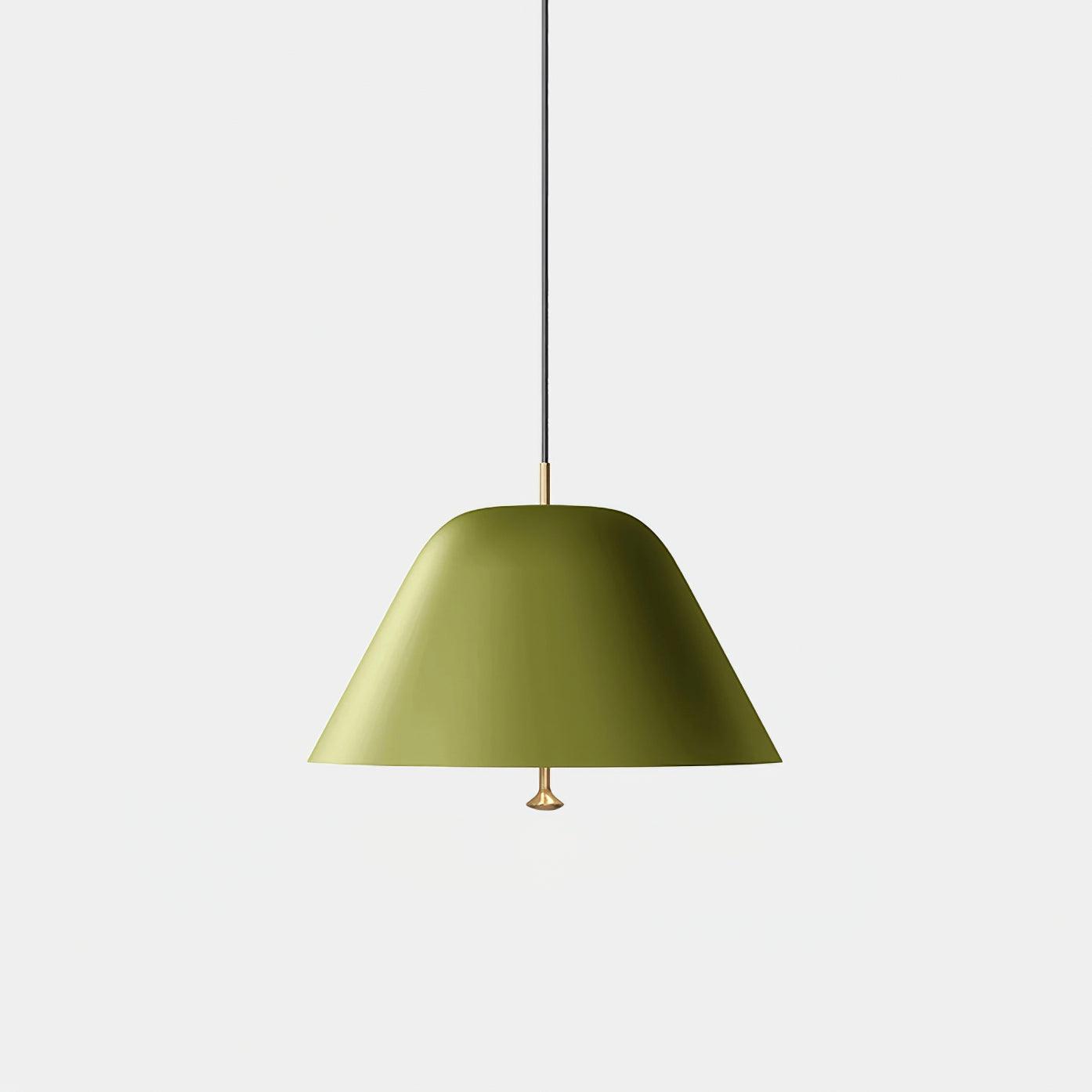 Pendant Lamp Modern Shade in Green and White Minimalist - Letslighting