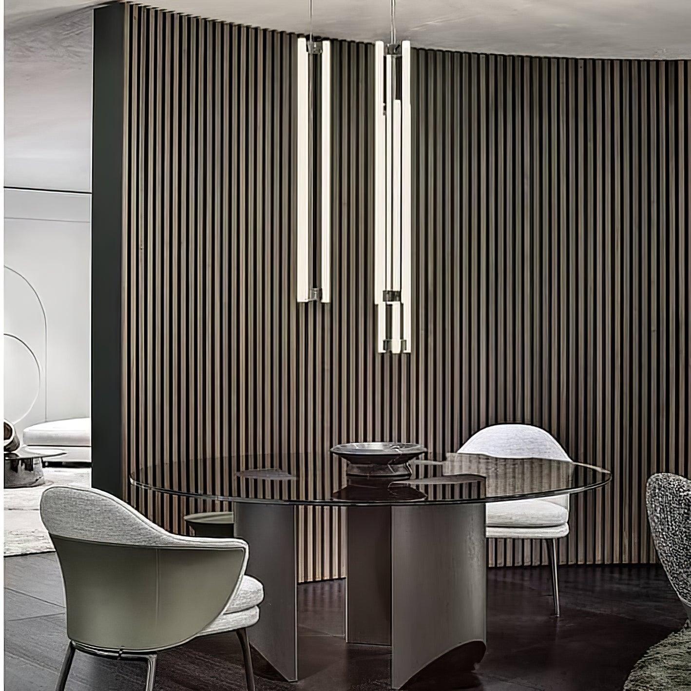 Virella Minimalist Cylindrical Pendant Light - Letslighting