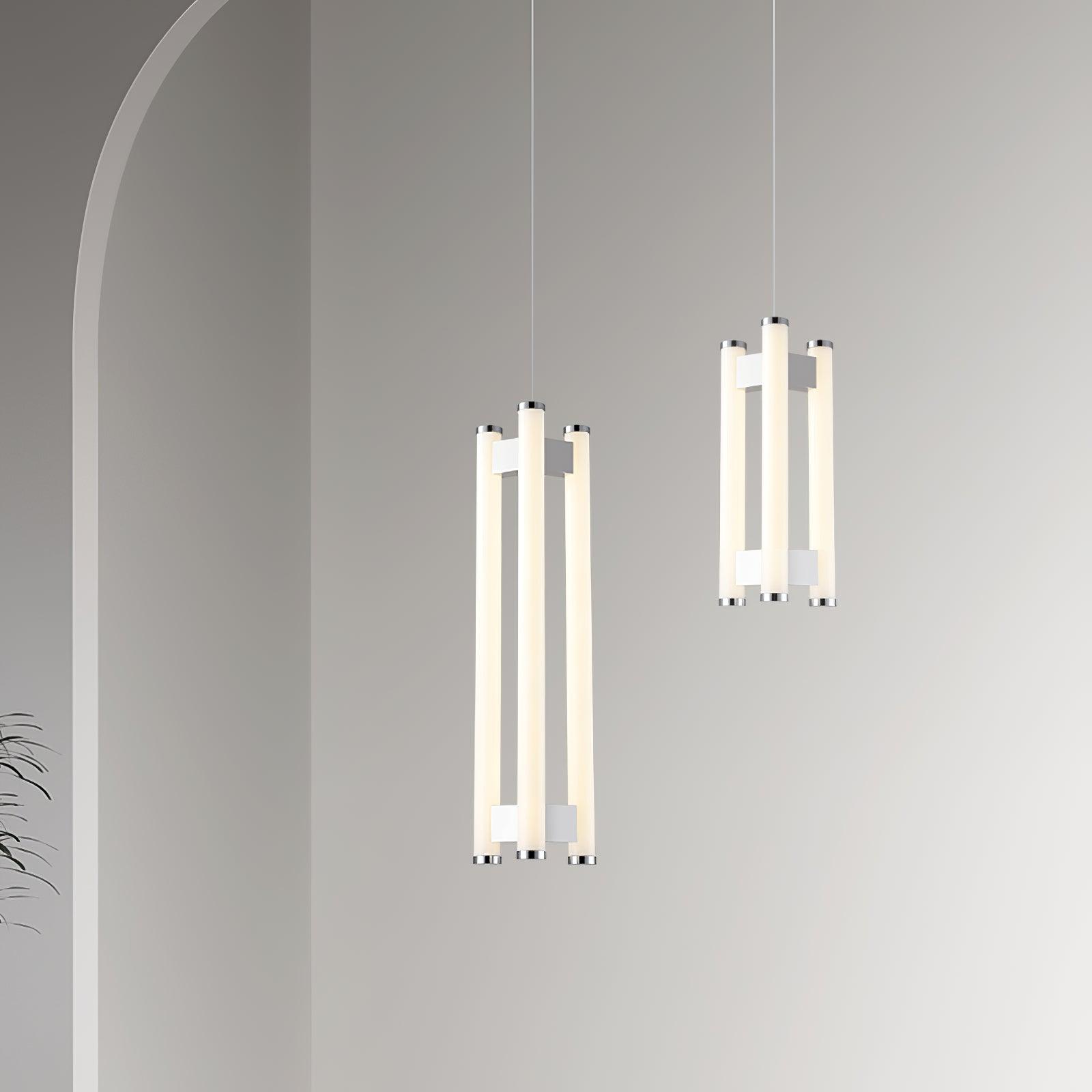 Virella Minimalist Cylindrical Pendant Light - Letslighting
