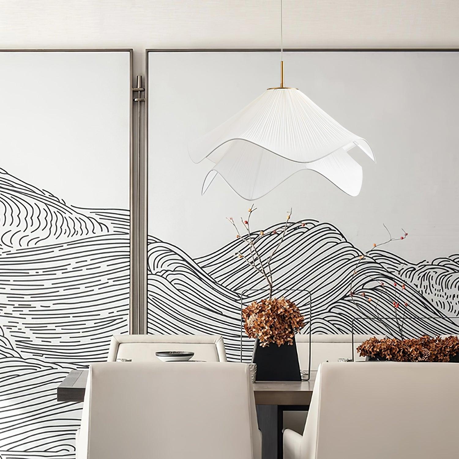 Lustra Pendant Light Bloom Floral Elegant - Letslighting