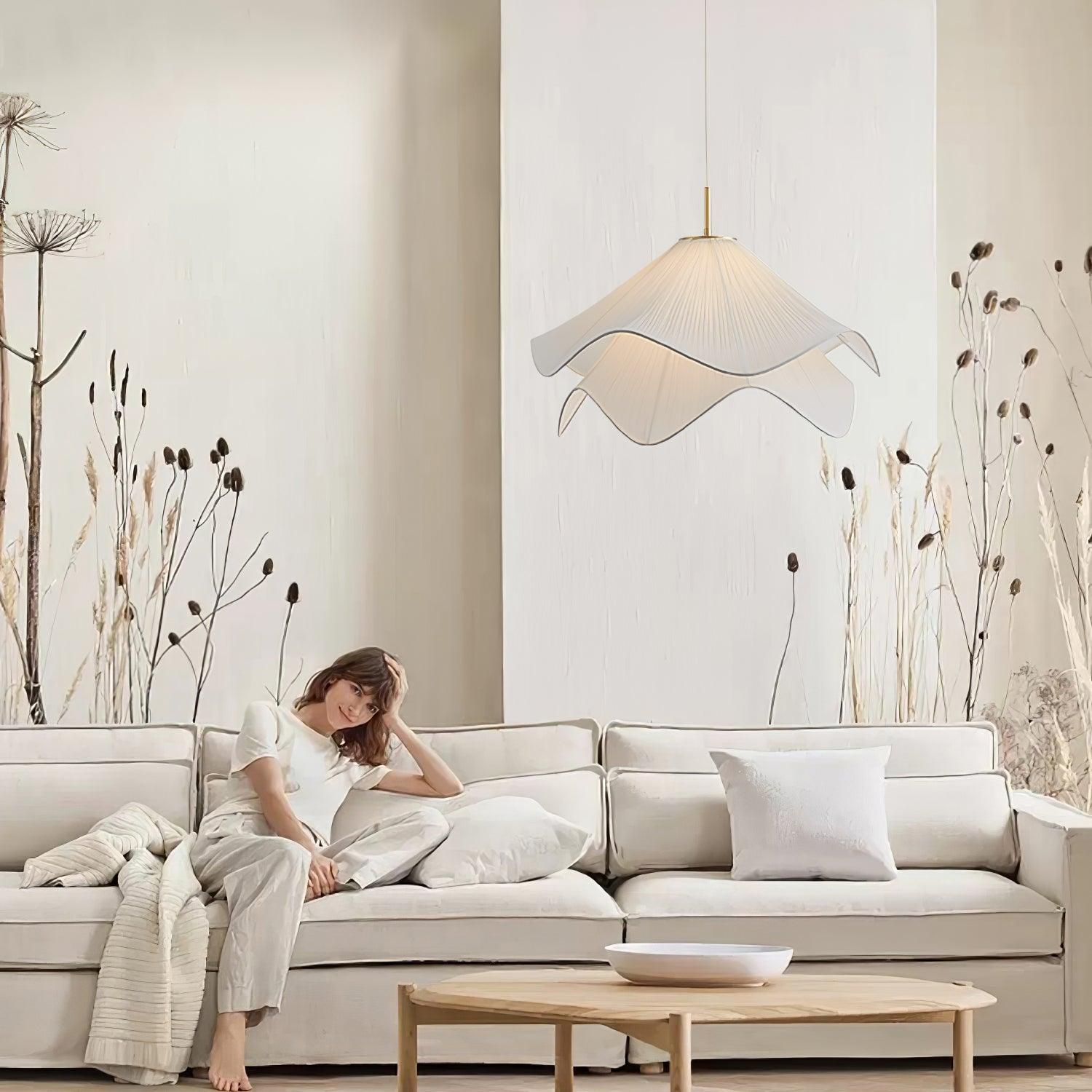 Lustra Pendant Light Bloom Floral Elegant - Letslighting