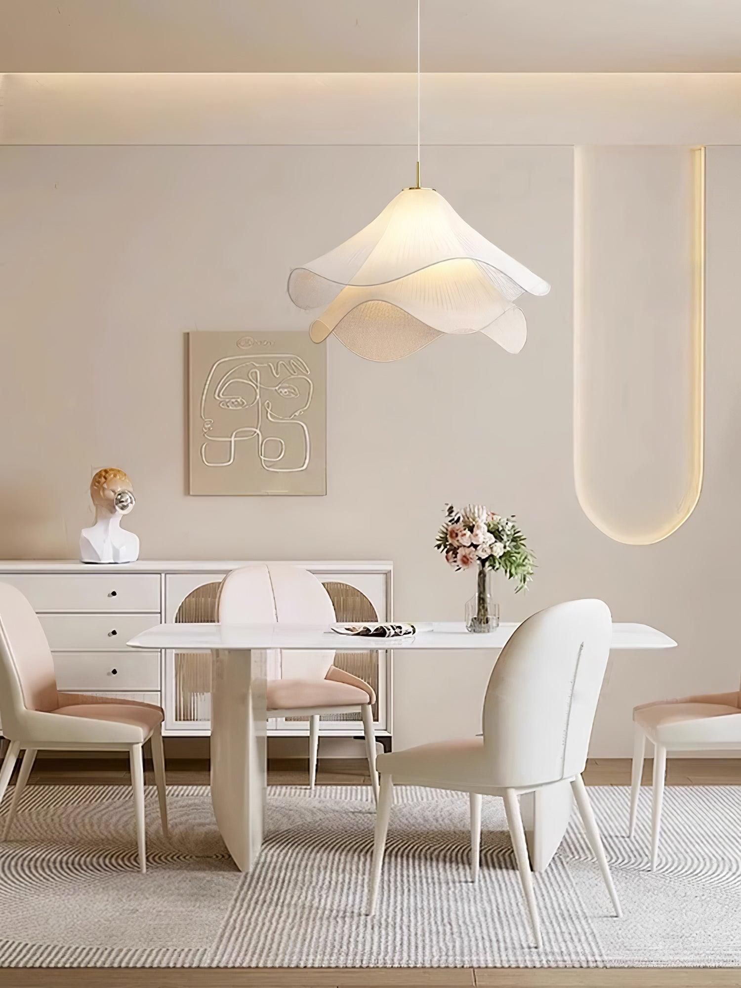 Lustra Pendant Light Bloom Floral Elegant - Letslighting