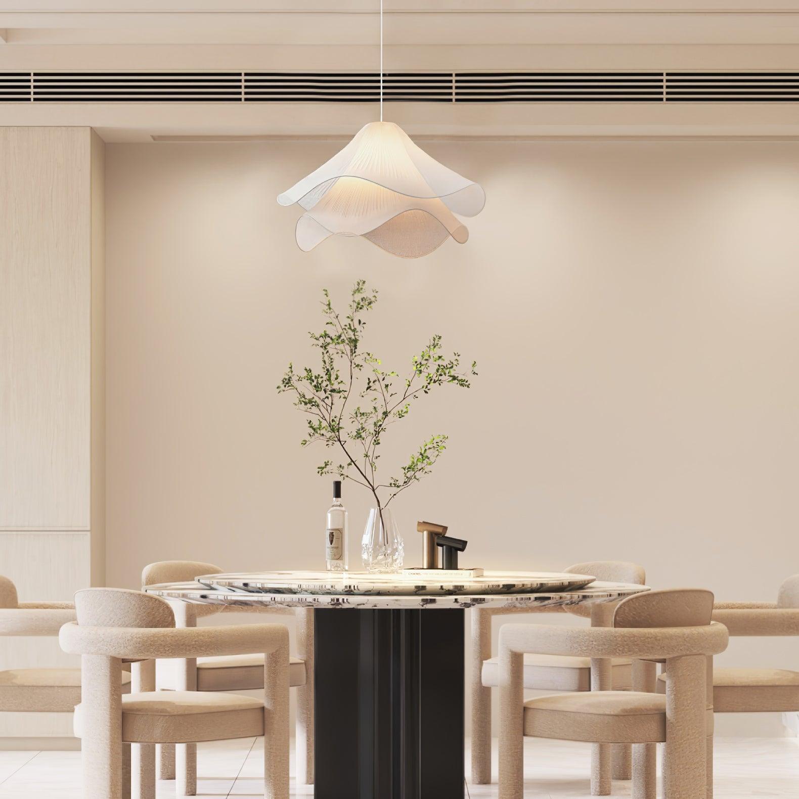 Lustra Pendant Light Bloom Floral Elegant - Letslighting