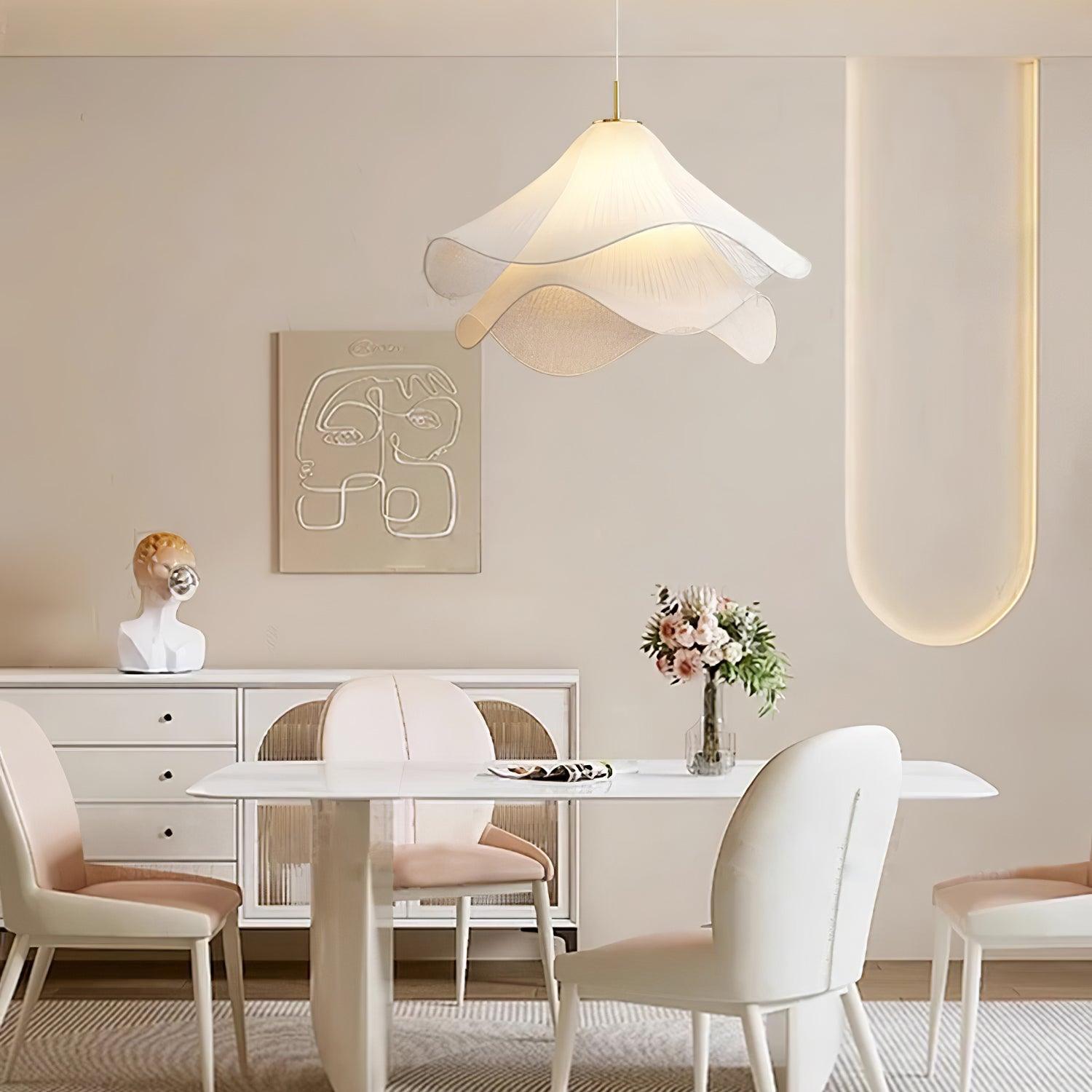Lustra Pendant Light Bloom Floral Elegant - Letslighting