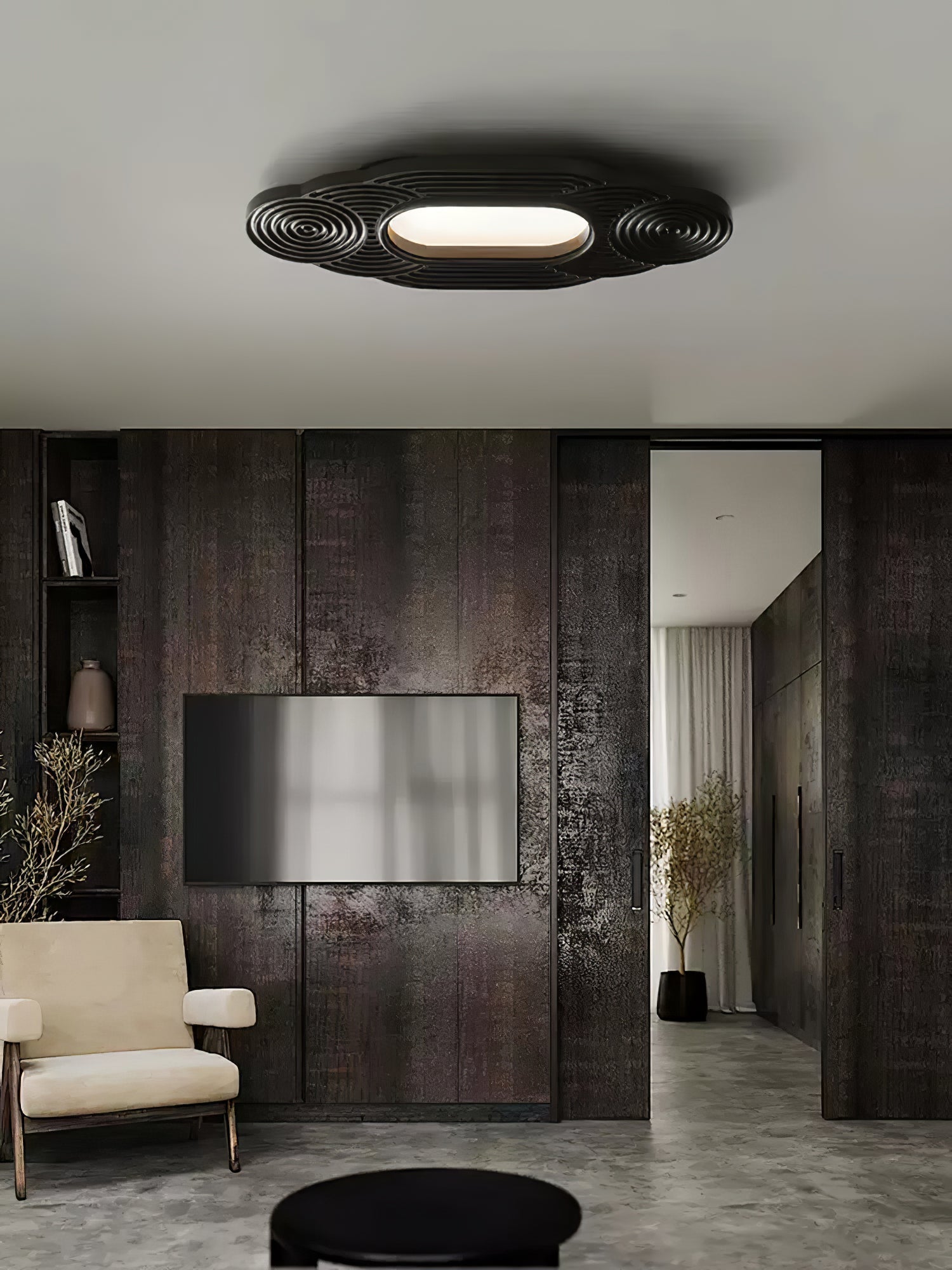 Udorionis Premium Nordic Art Wood Ceiling Lamp - Letslighting