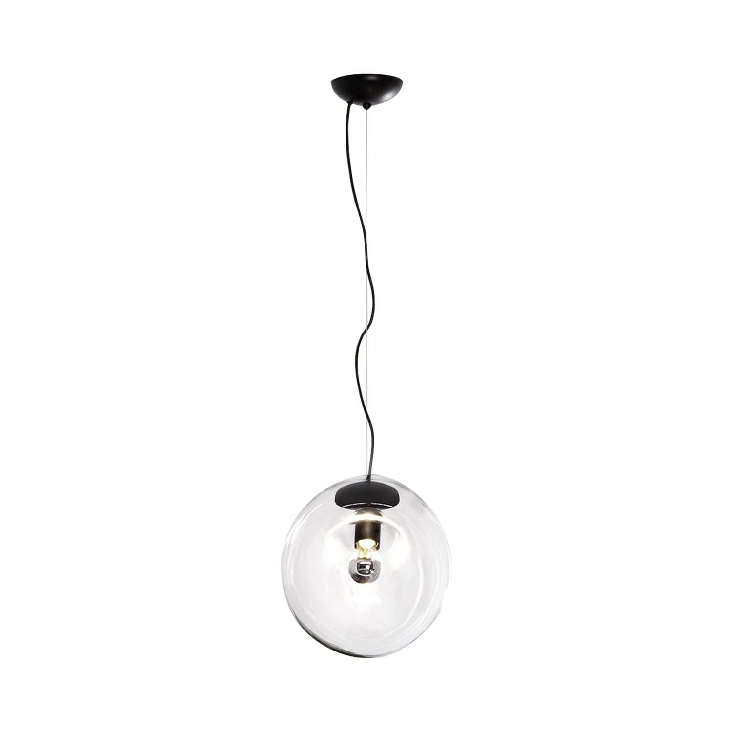 Lymara Modern Minimalist Black Glass Pendant Light - Letslighting