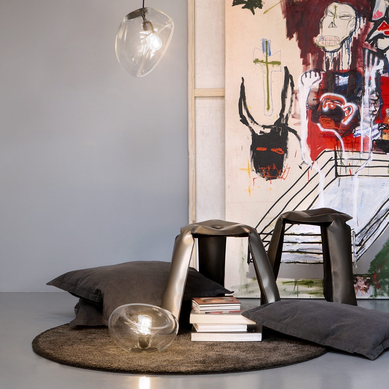 Lymara Modern Minimalist Black Glass Pendant Light - Letslighting