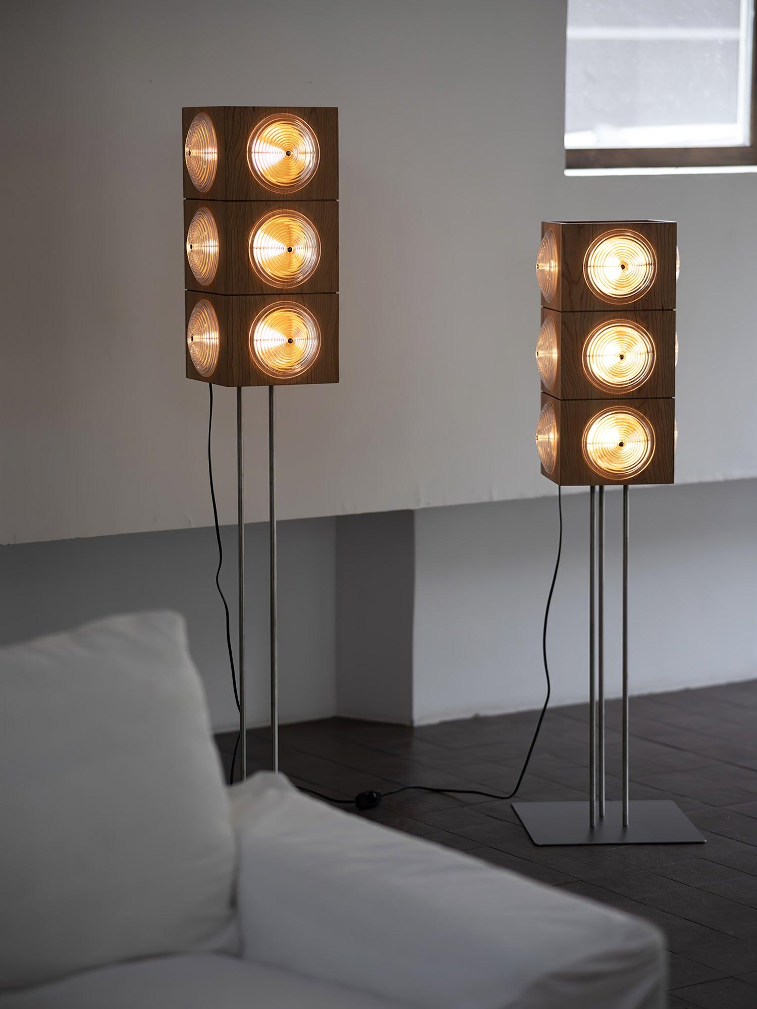 Avraearae Modular Wood Floor Lamp - Letslighting