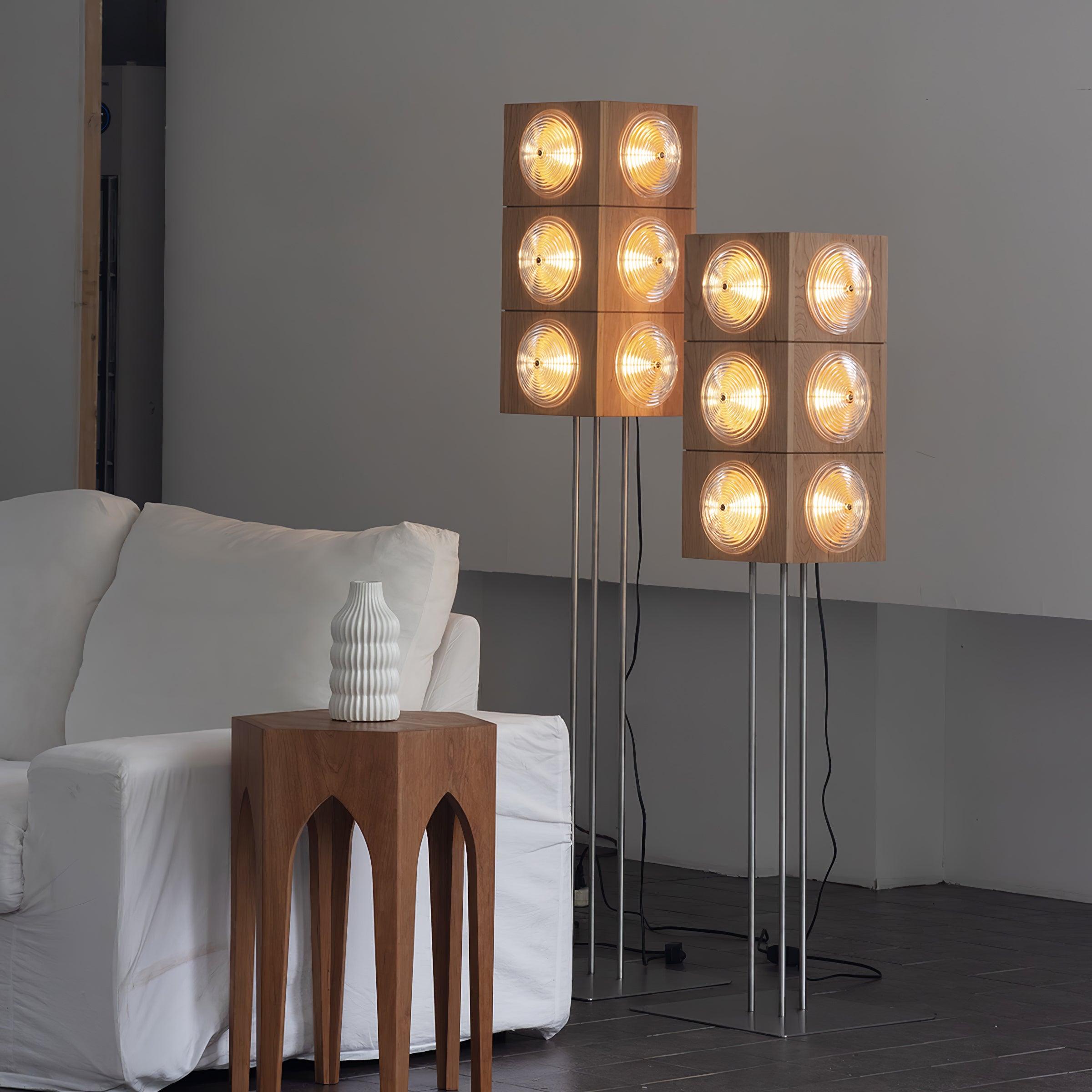 Avraearae Modular Wood Floor Lamp - Letslighting