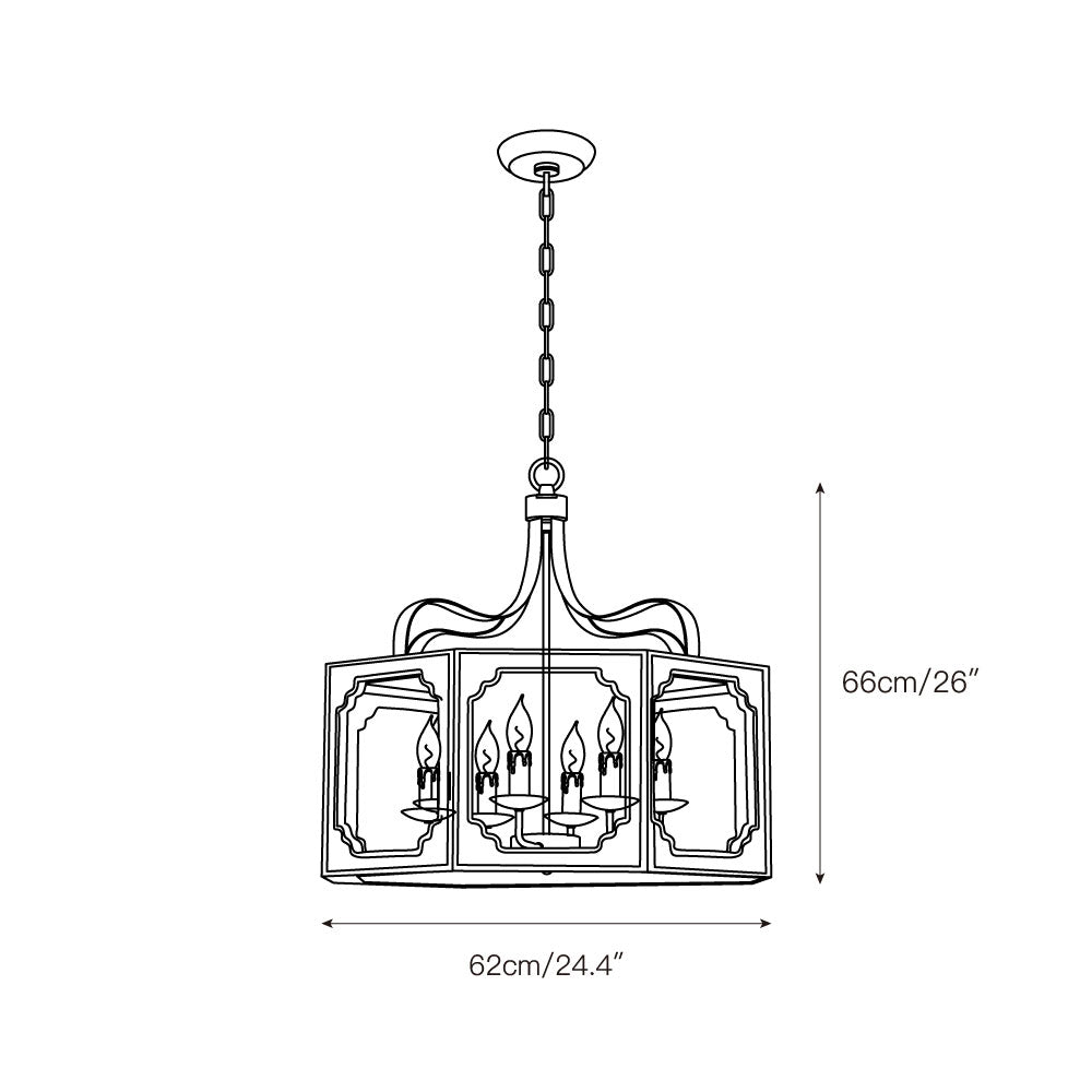 Virinira Individual Creativity Country Wooden Pendant Lamp - Letslighting